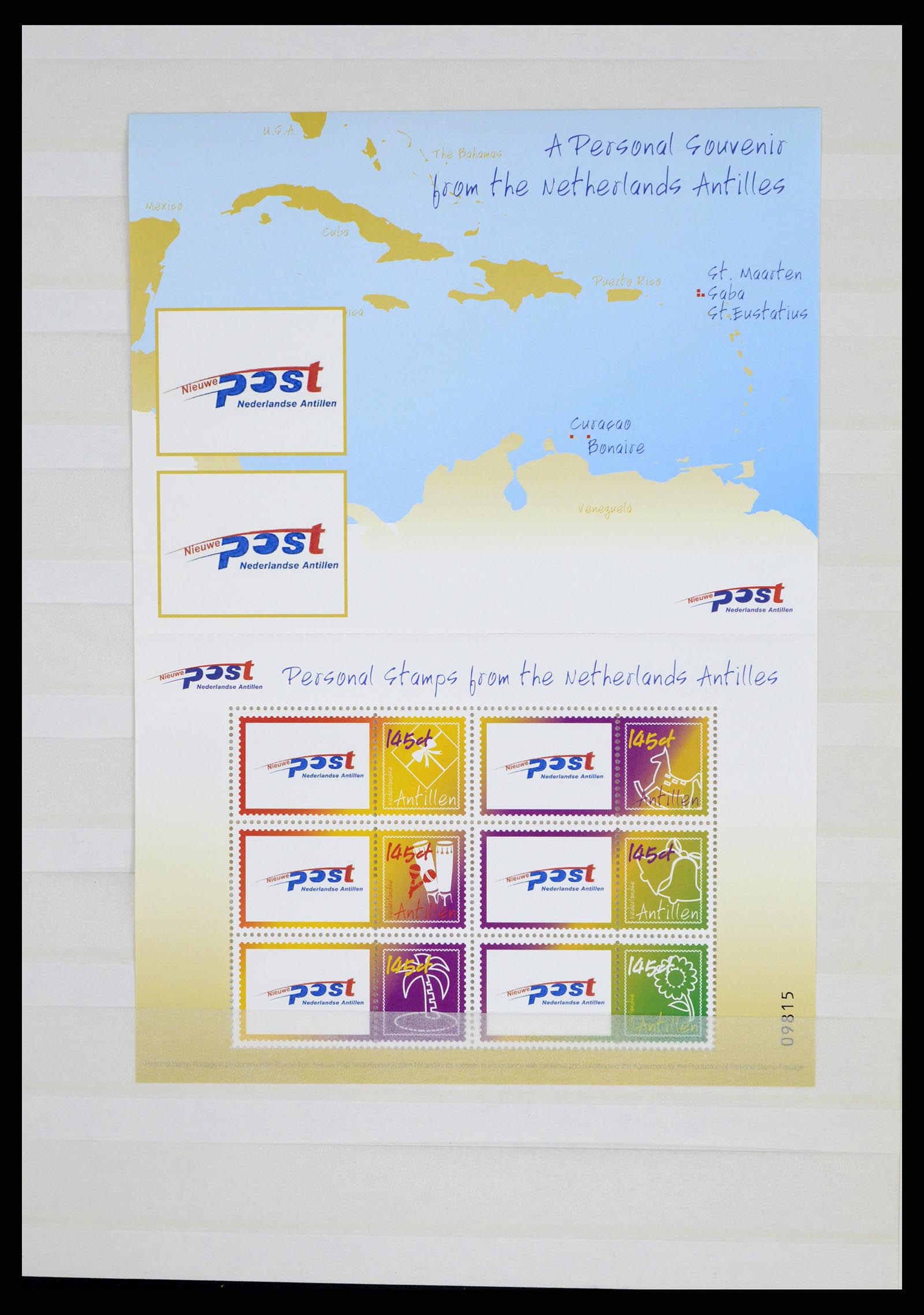 37786 019 - Postzegelverzameling 37786 Nederlandse Antillen 1992-2010.