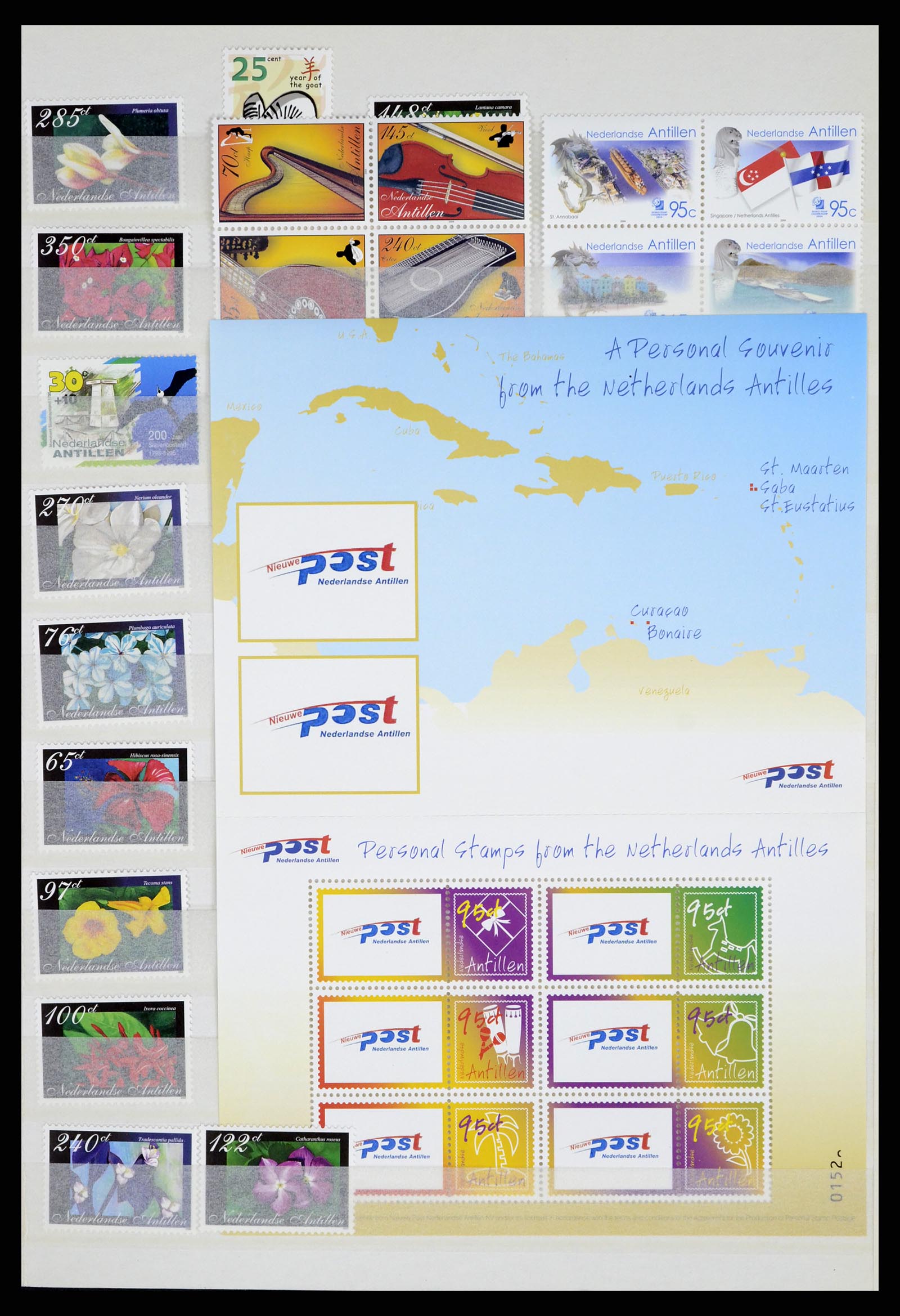 37786 023 - Postzegelverzameling 37786 Nederlandse Antillen 1992-2010.
