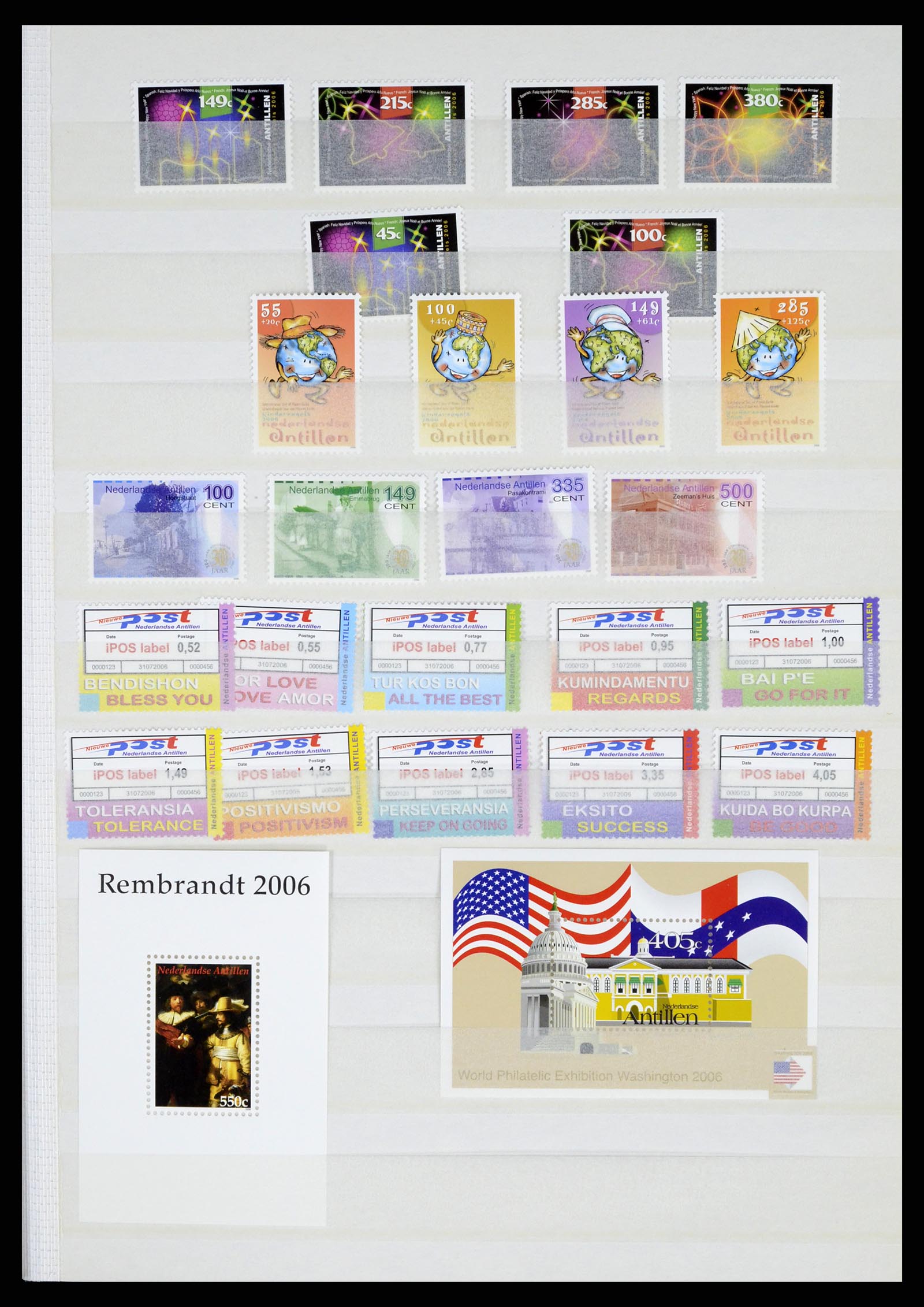 37786 029 - Postzegelverzameling 37786 Nederlandse Antillen 1992-2010.