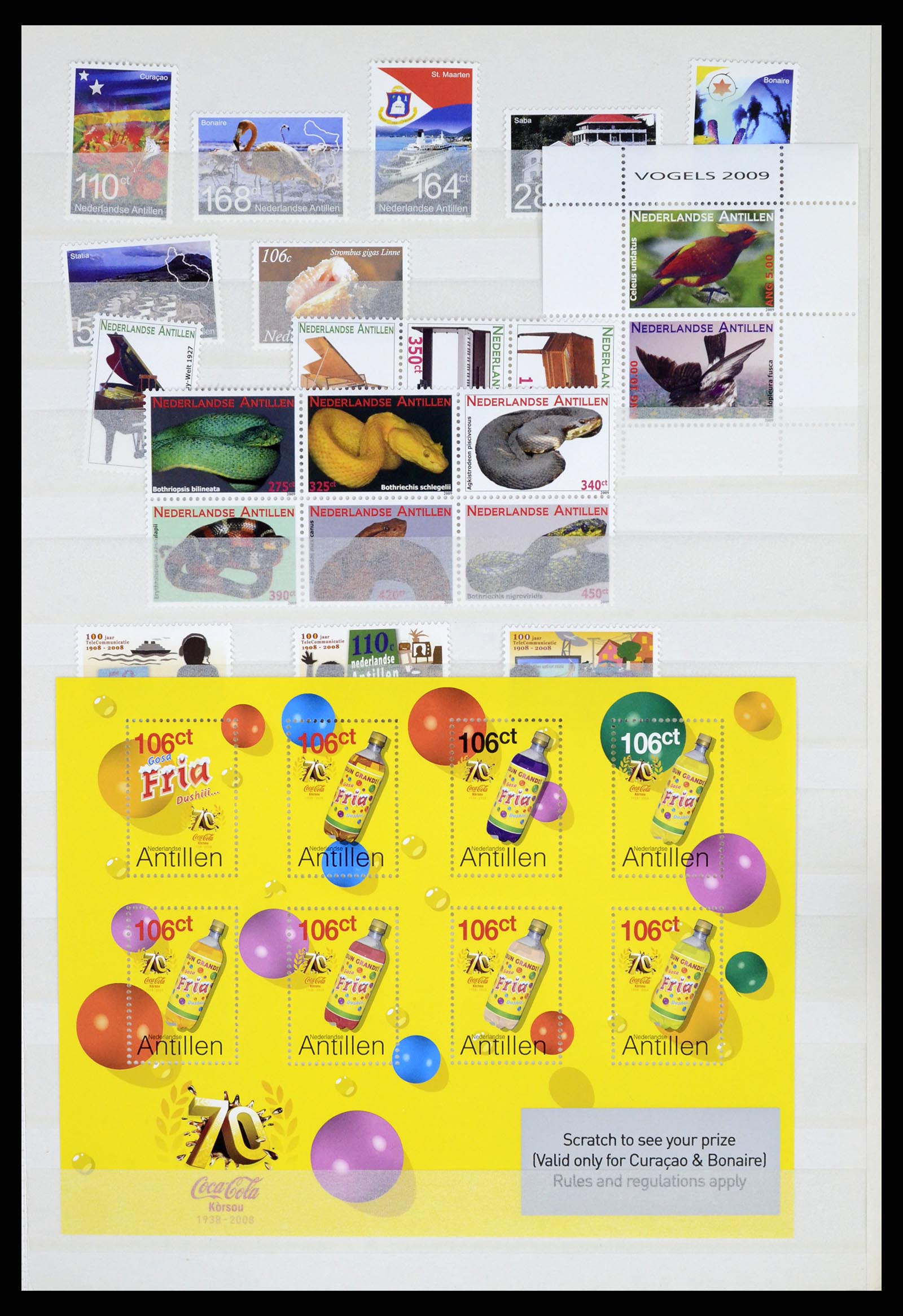 37786 039 - Postzegelverzameling 37786 Nederlandse Antillen 1992-2010.