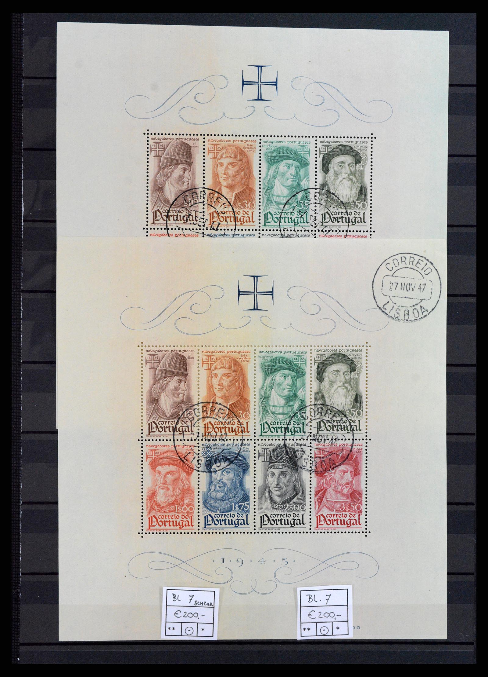 37787 003 - Postzegelverzameling 37787 Europese landen toppers 1890-1960.