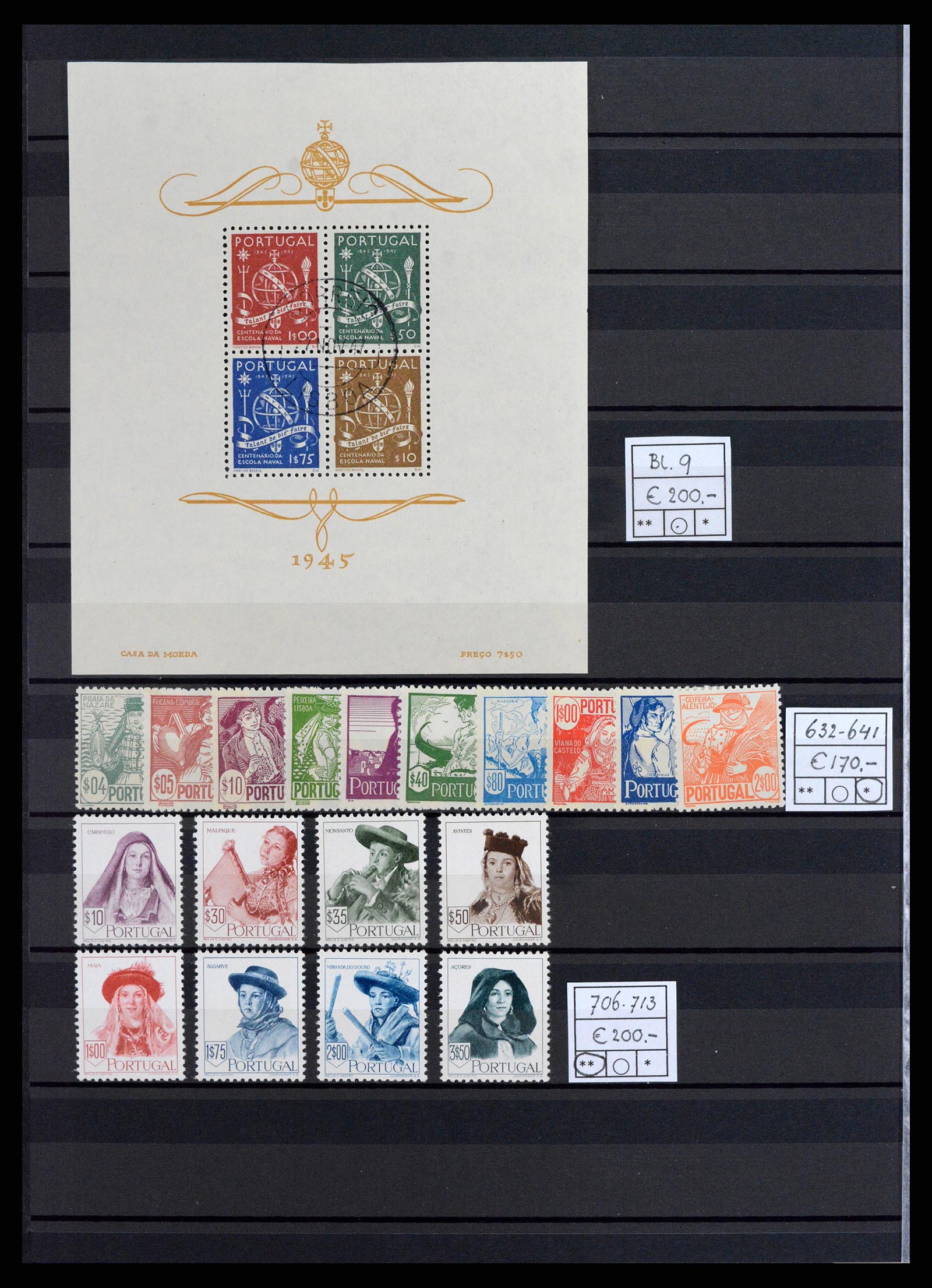 37787 004 - Postzegelverzameling 37787 Europese landen toppers 1890-1960.
