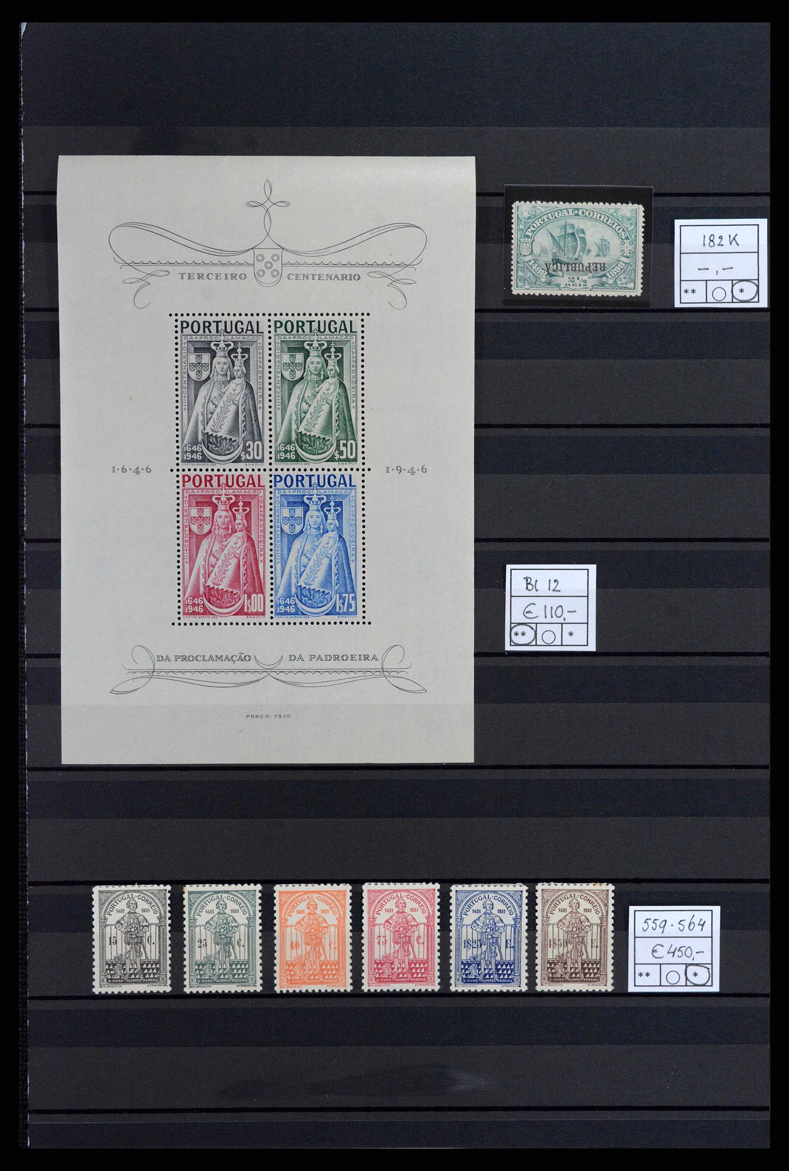 37787 007 - Postzegelverzameling 37787 Europese landen toppers 1890-1960.