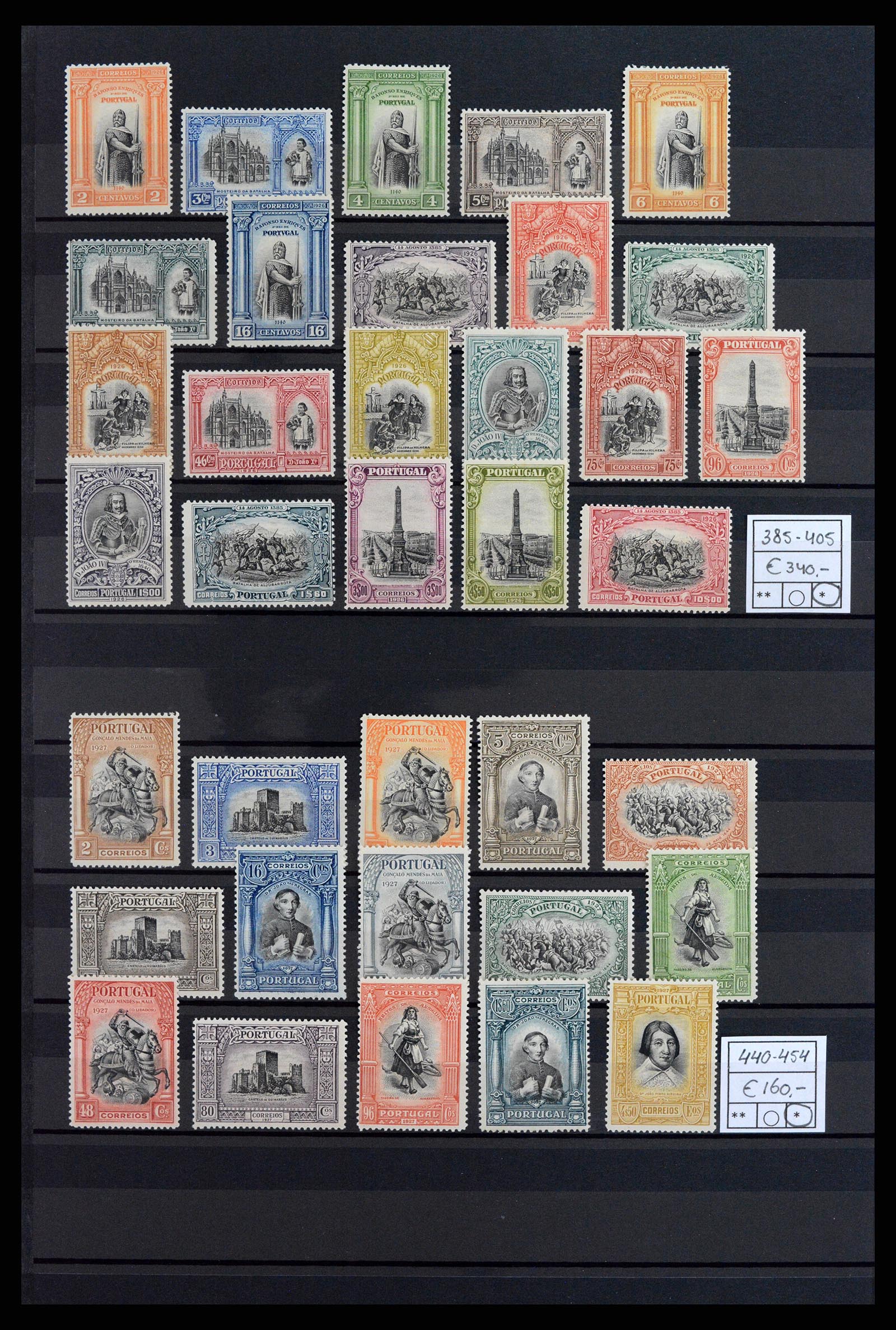 37787 008 - Postzegelverzameling 37787 Europese landen toppers 1890-1960.