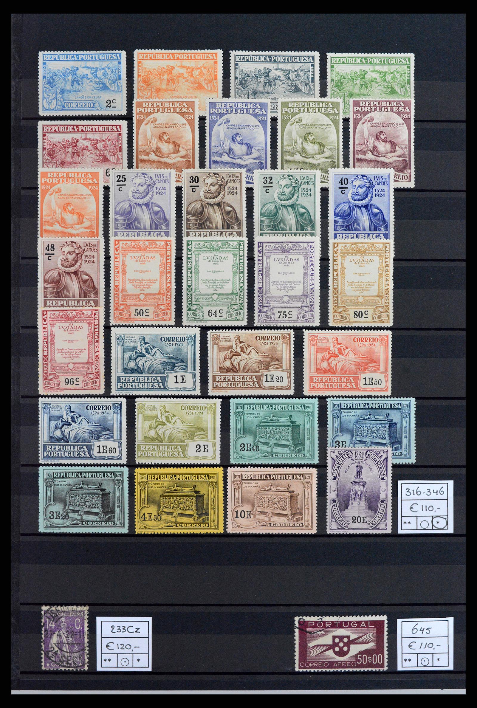 37787 010 - Postzegelverzameling 37787 Europese landen toppers 1890-1960.