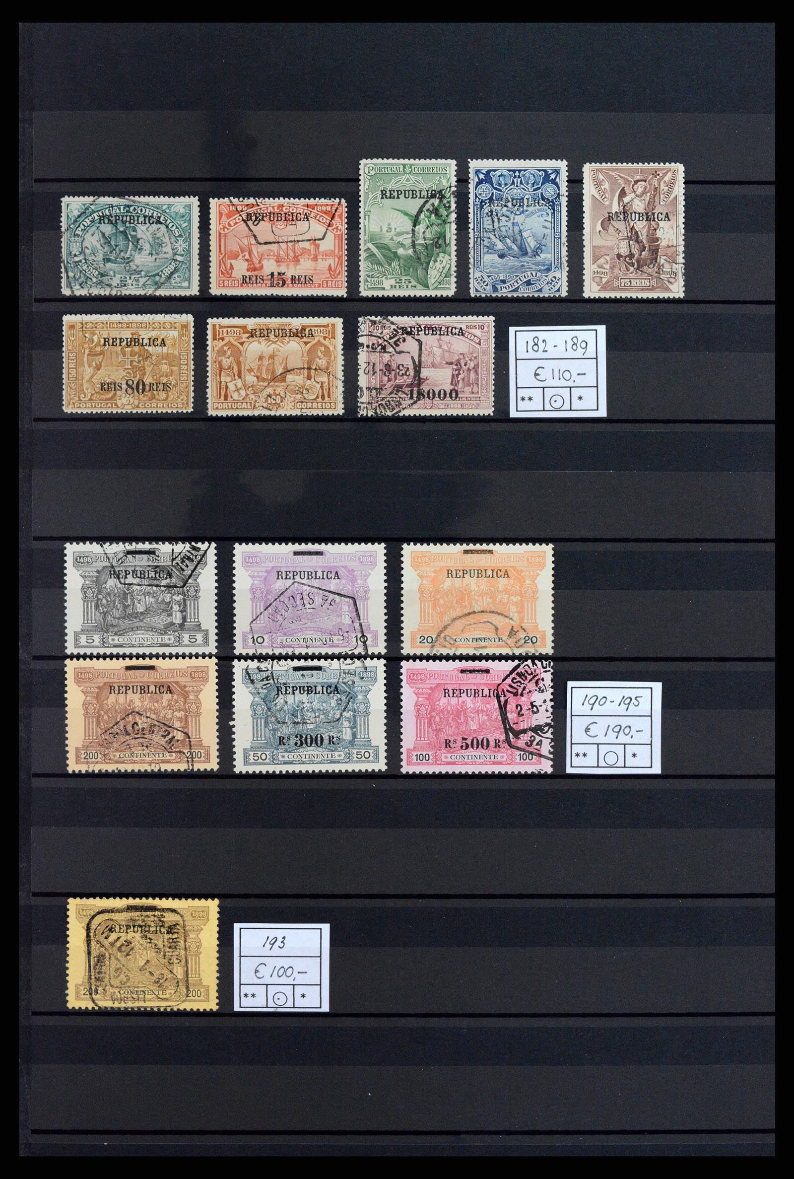 37787 012 - Postzegelverzameling 37787 Europese landen toppers 1890-1960.