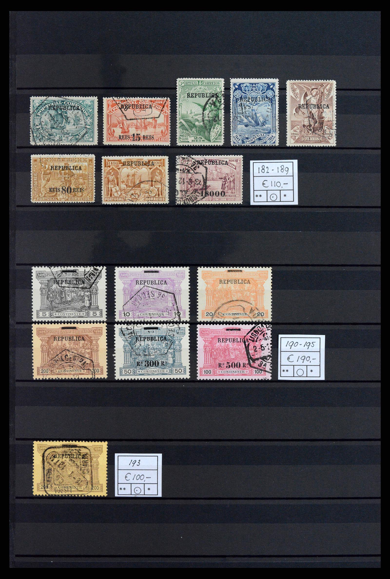 37787 012 - Stamp Collection 37787 European countries key stamps 1890-1960.