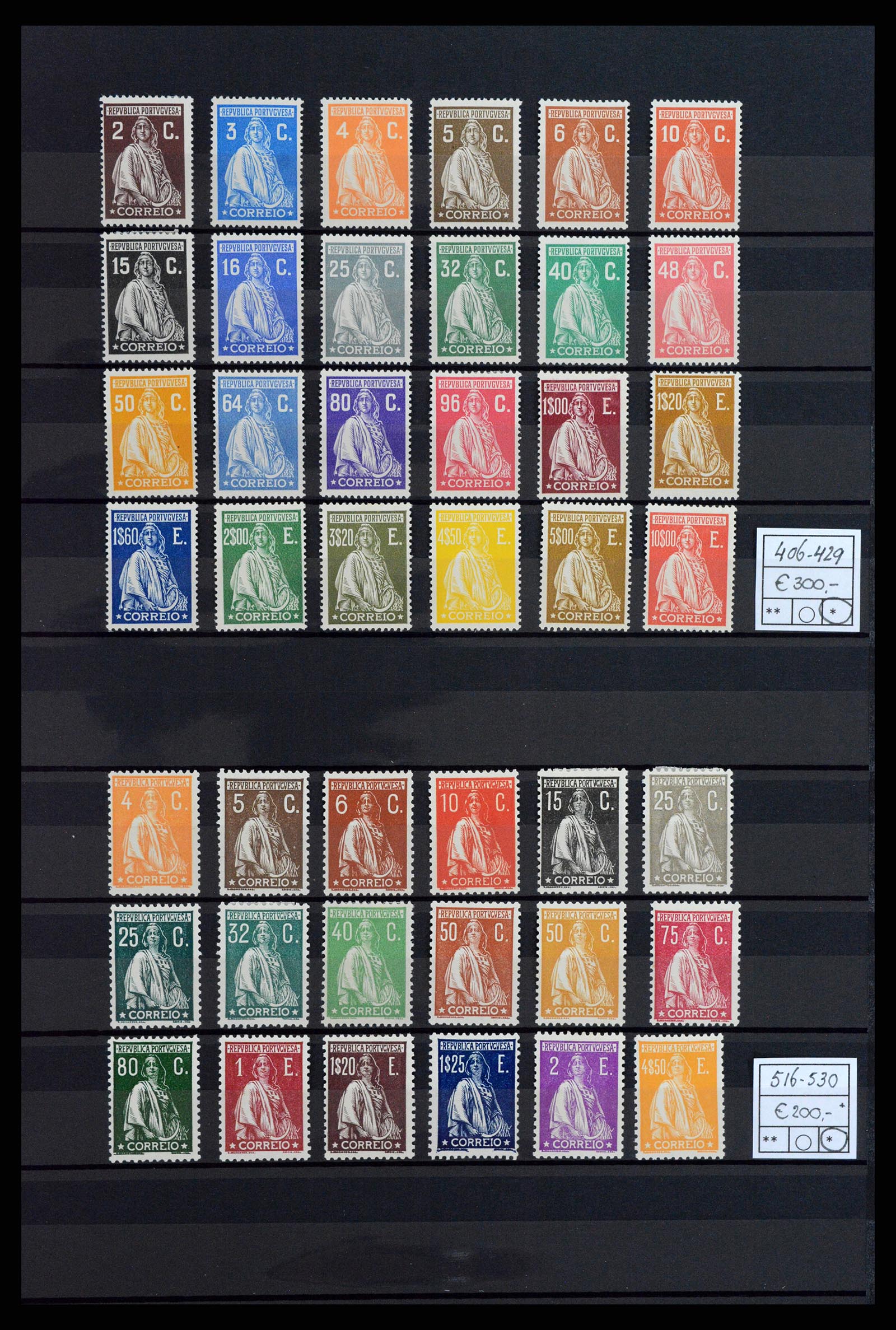 37787 013 - Postzegelverzameling 37787 Europese landen toppers 1890-1960.