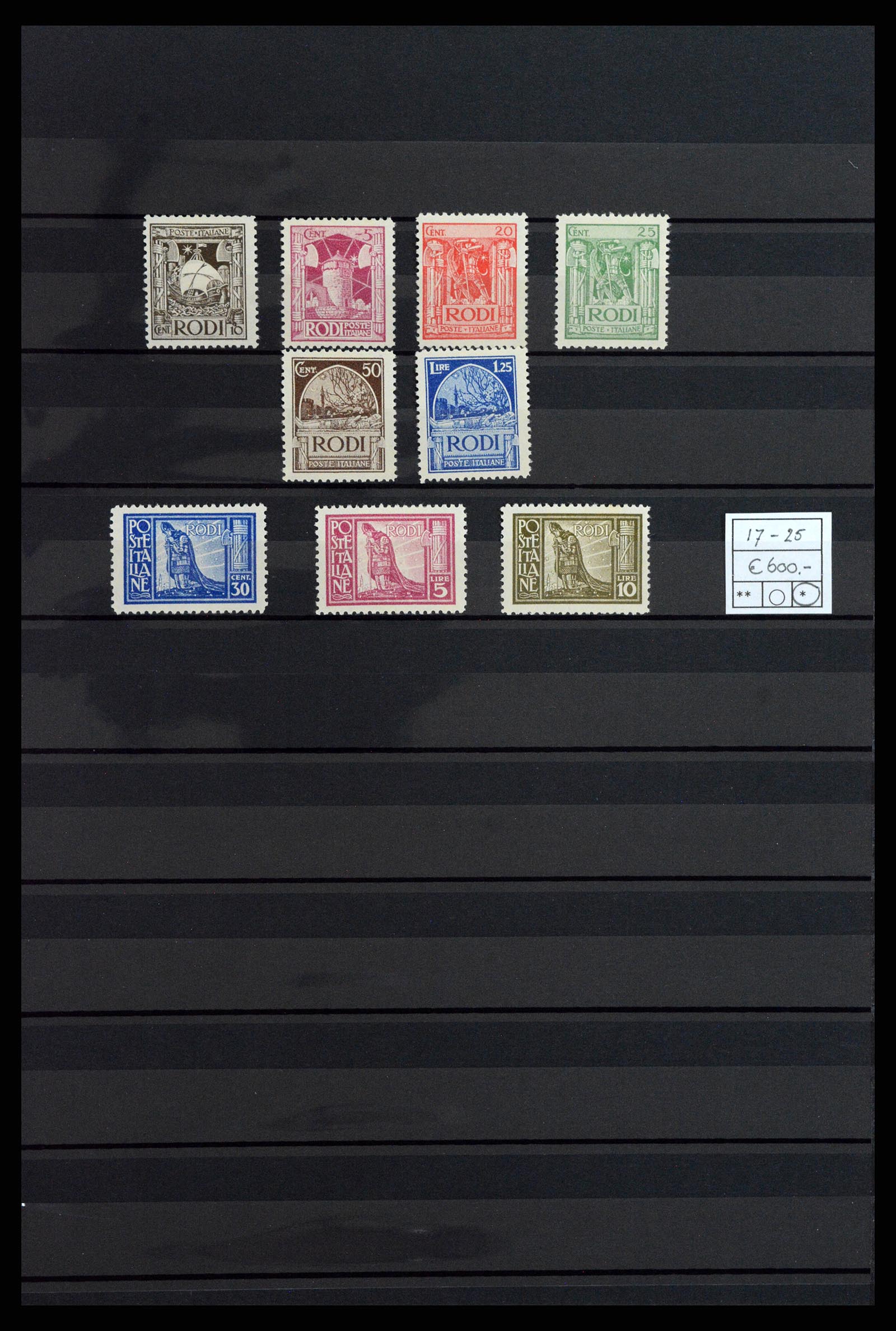 37787 019 - Postzegelverzameling 37787 Europese landen toppers 1890-1960.