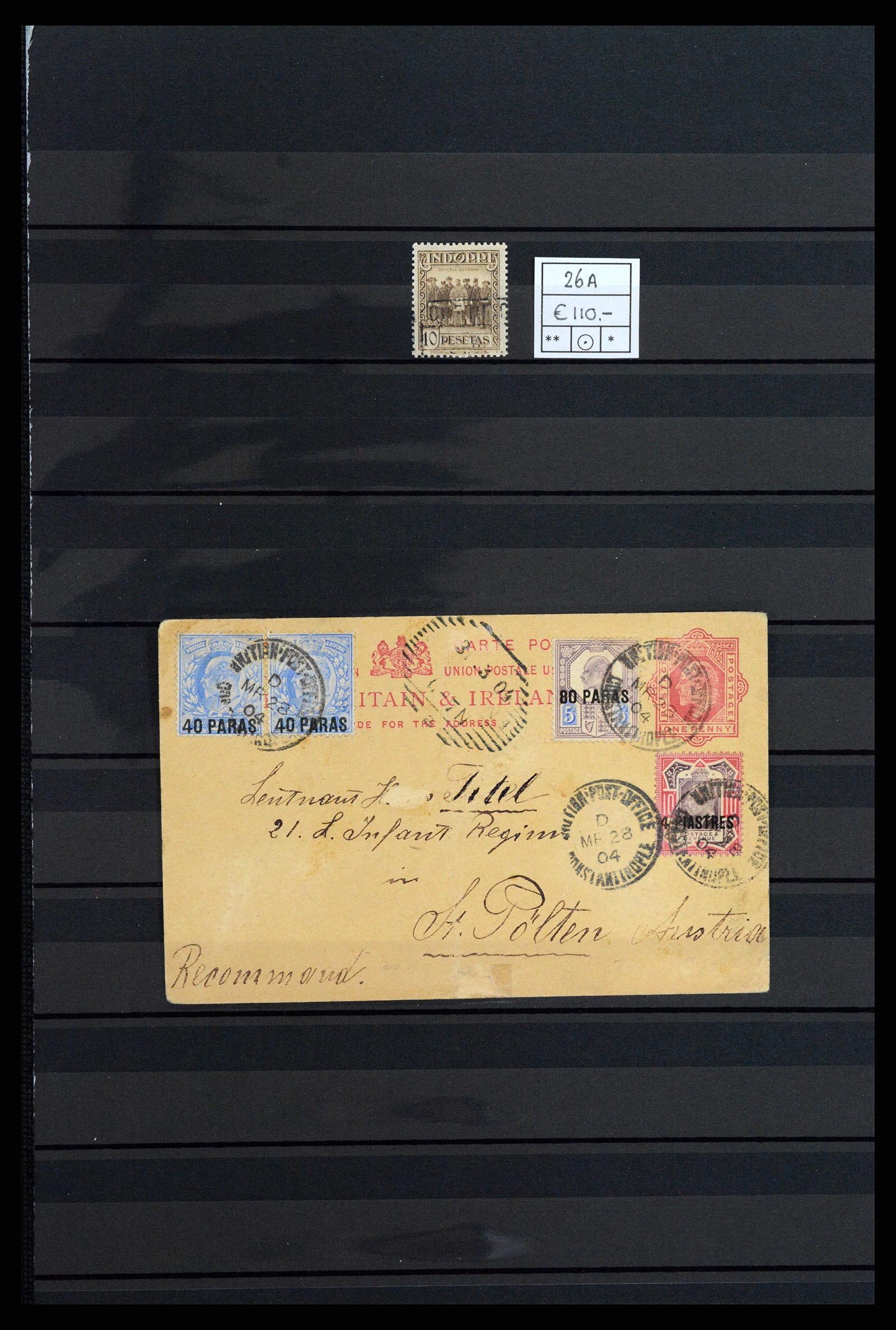 37787 025 - Postzegelverzameling 37787 Europese landen toppers 1890-1960.