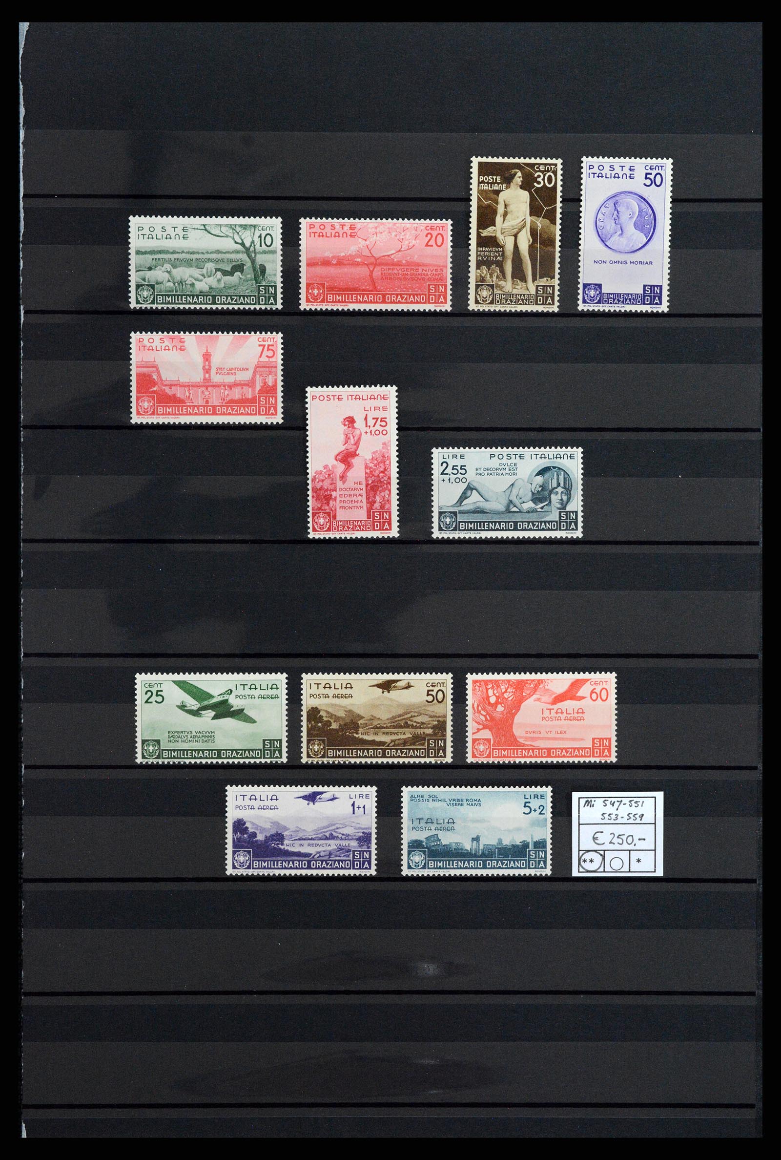 37787 029 - Postzegelverzameling 37787 Europese landen toppers 1890-1960.