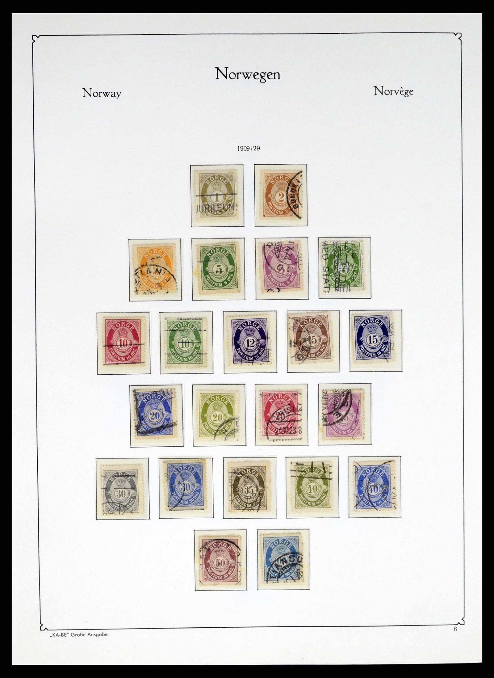 37788 010 - Stamp Collection 37788 Norway 1855-2006.