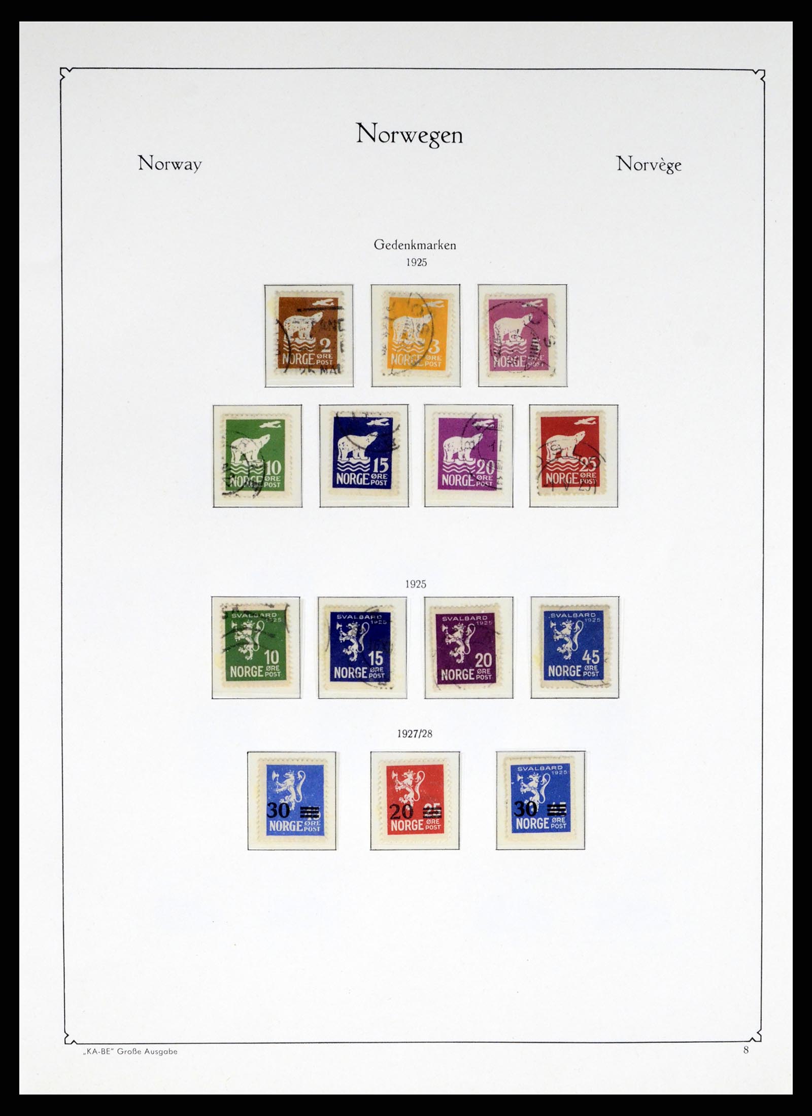 37788 012 - Stamp Collection 37788 Norway 1855-2006.