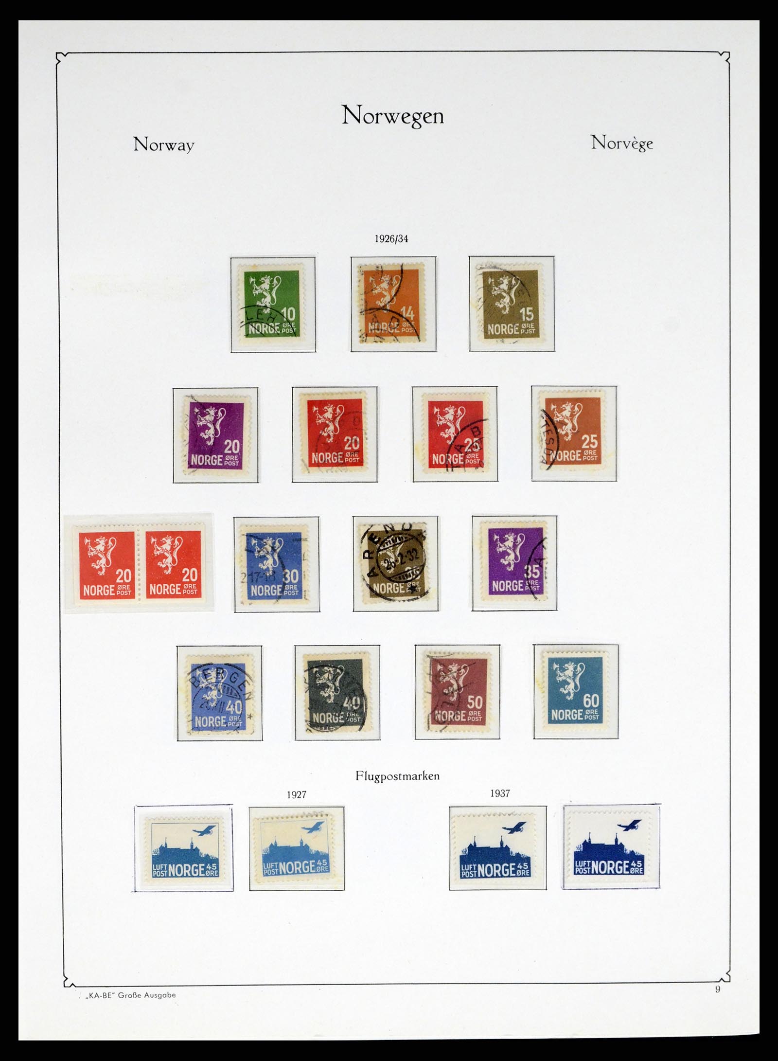 37788 013 - Stamp Collection 37788 Norway 1855-2006.