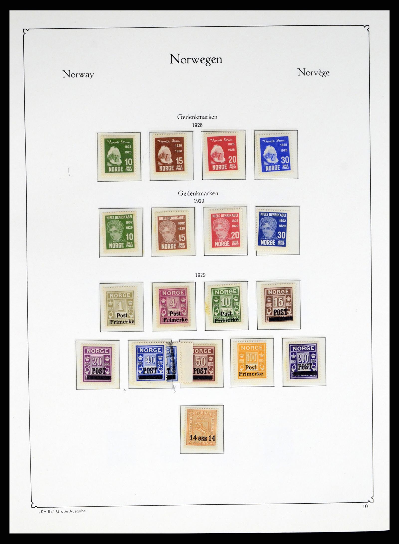 37788 014 - Stamp Collection 37788 Norway 1855-2006.