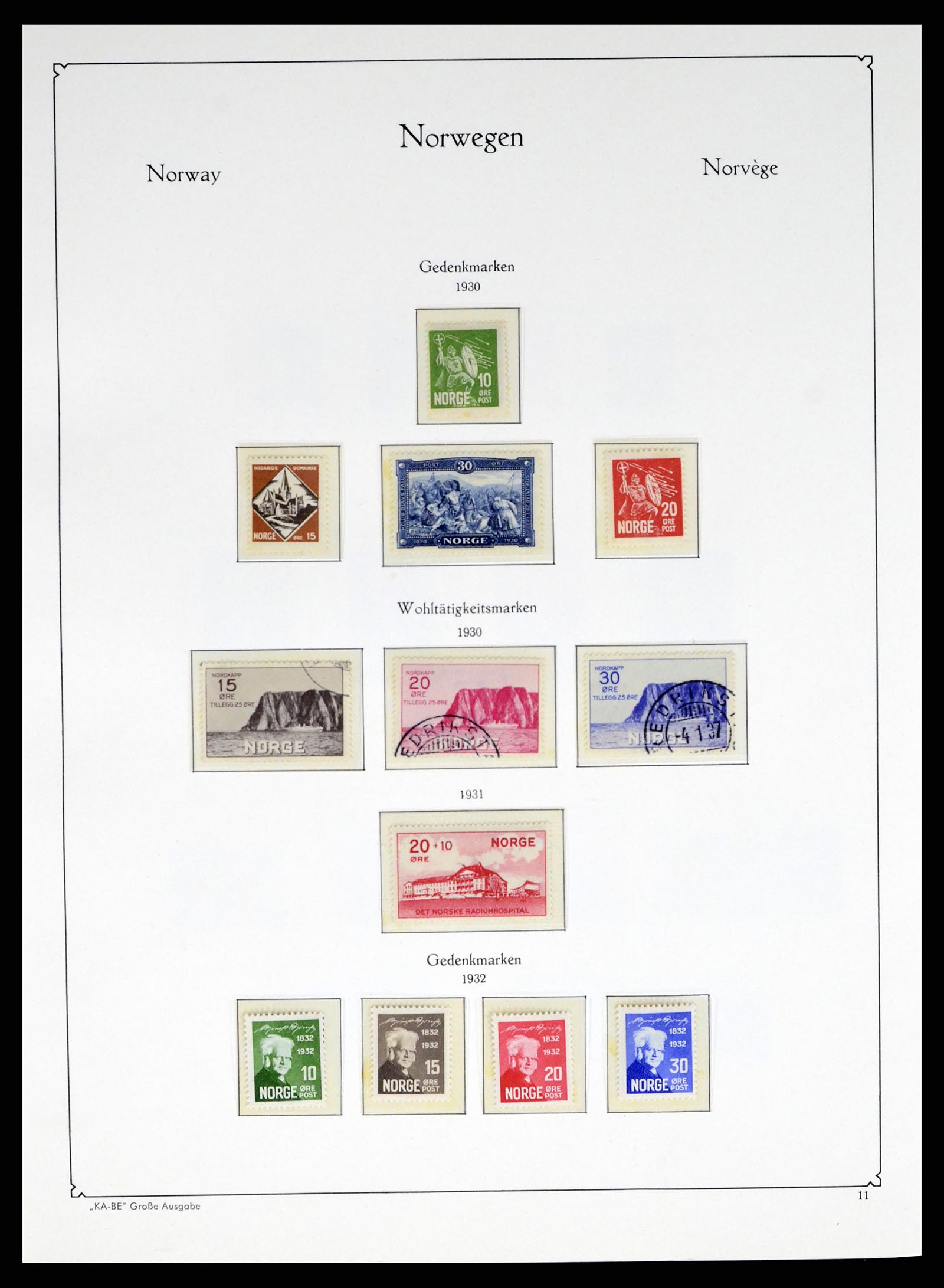 37788 015 - Stamp Collection 37788 Norway 1855-2006.