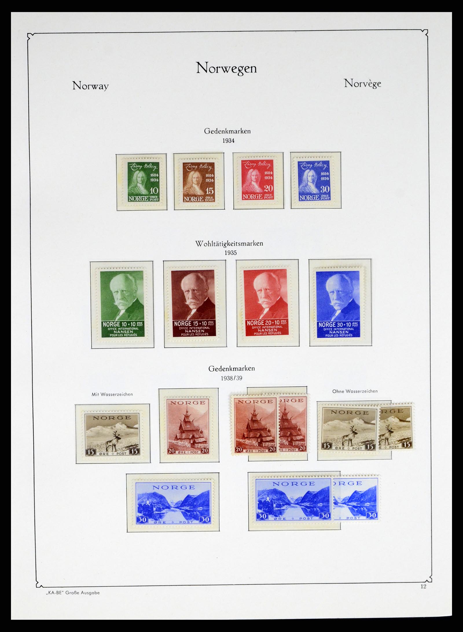 37788 016 - Stamp Collection 37788 Norway 1855-2006.