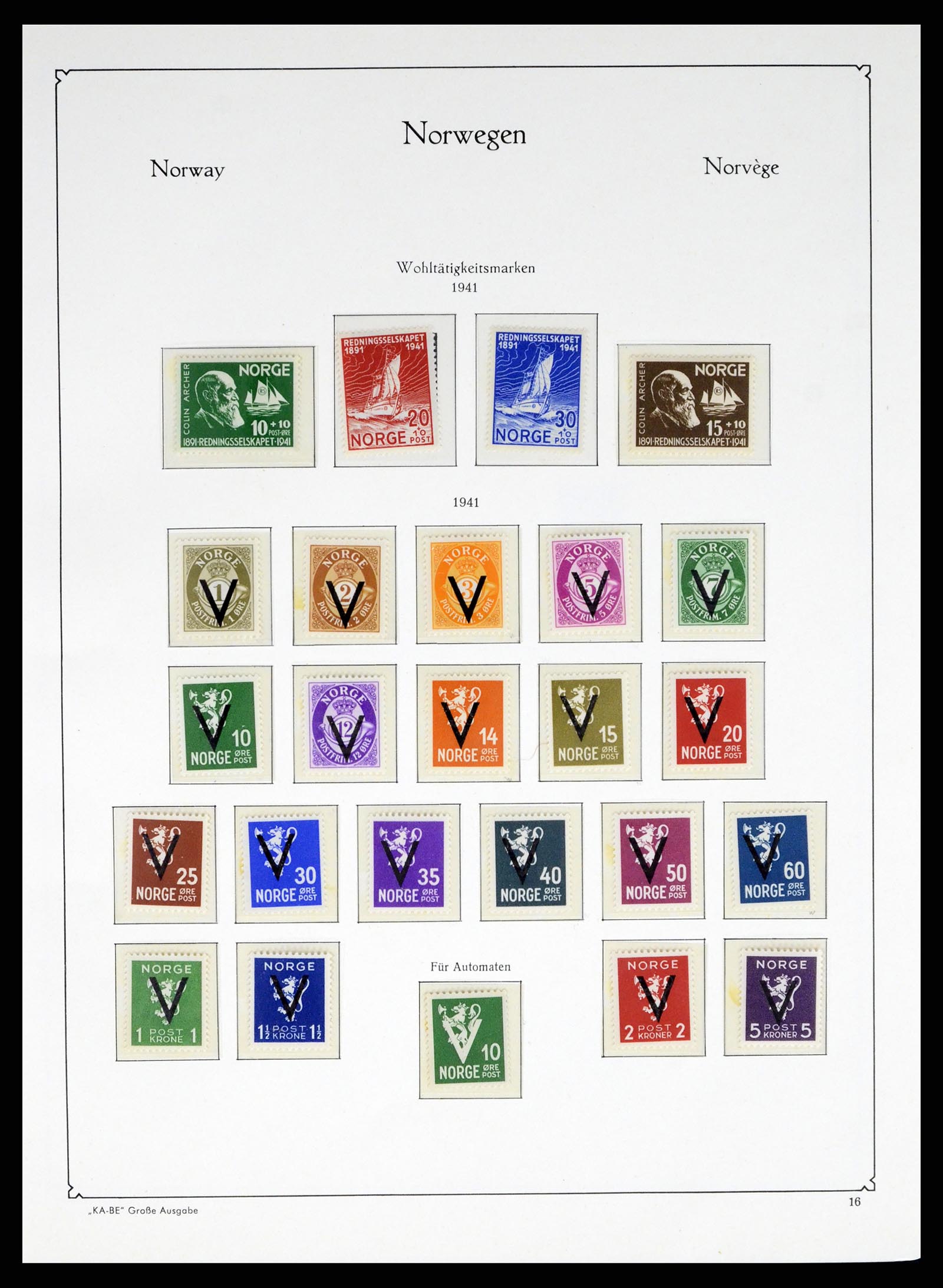 37788 020 - Stamp Collection 37788 Norway 1855-2006.