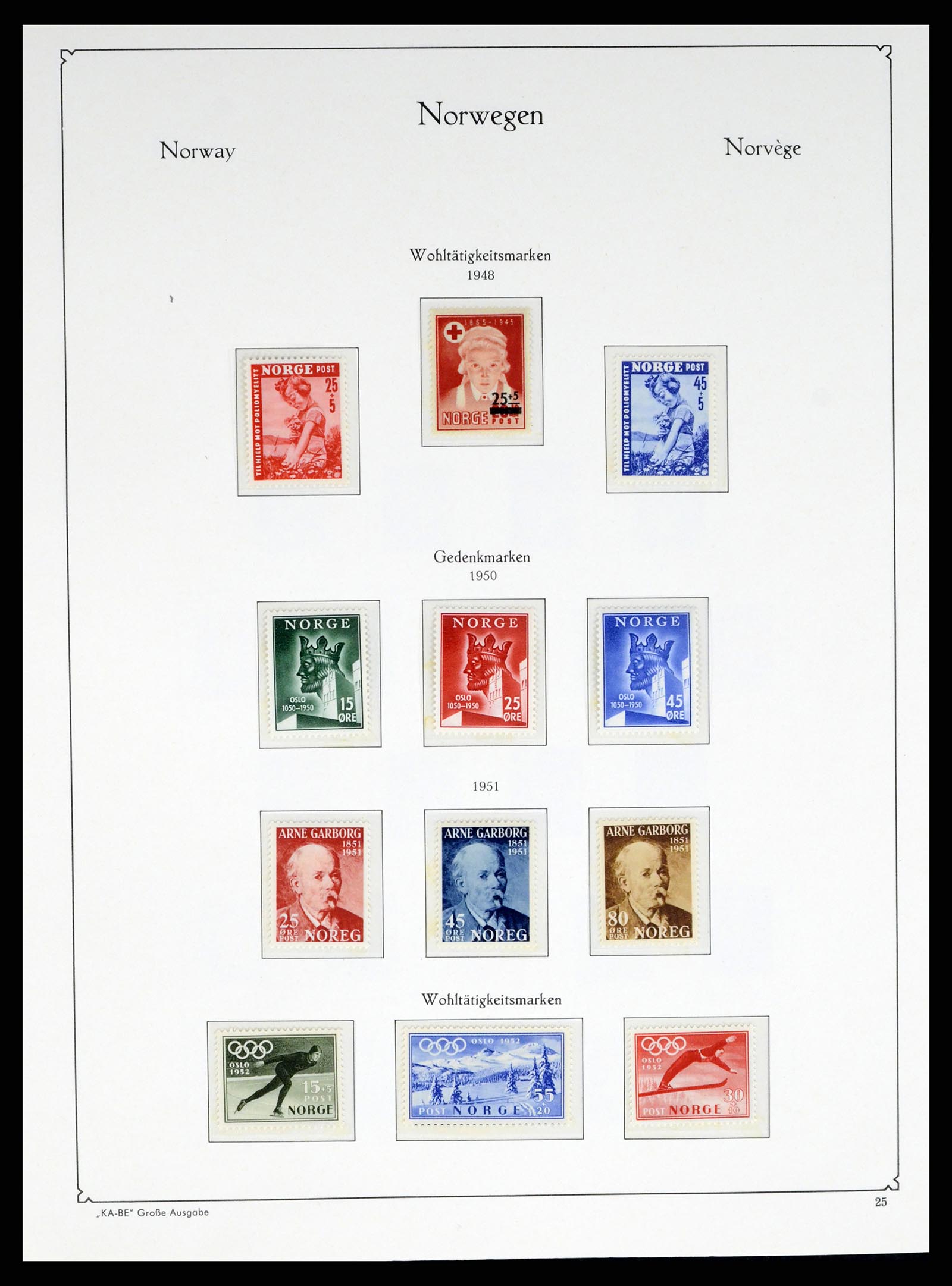 37788 029 - Postzegelverzameling 37788 Noorwegen 1855-2006.