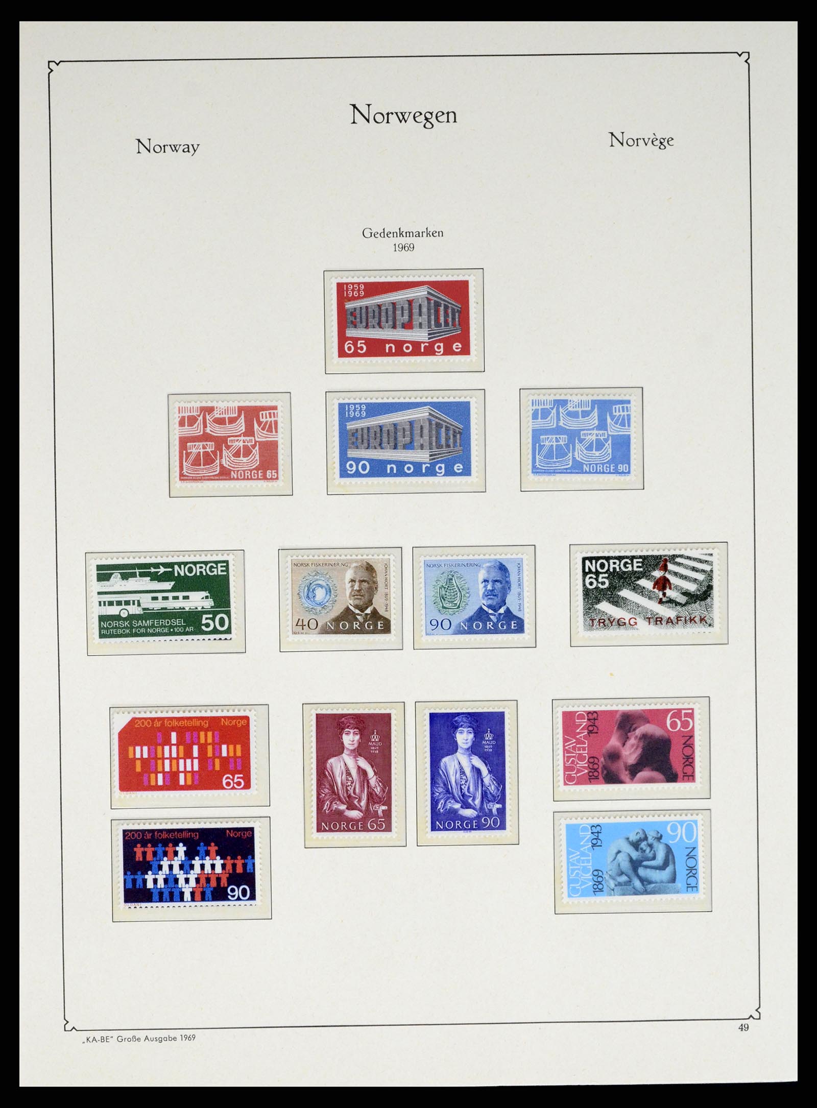 37788 049 - Stamp Collection 37788 Norway 1855-2006.