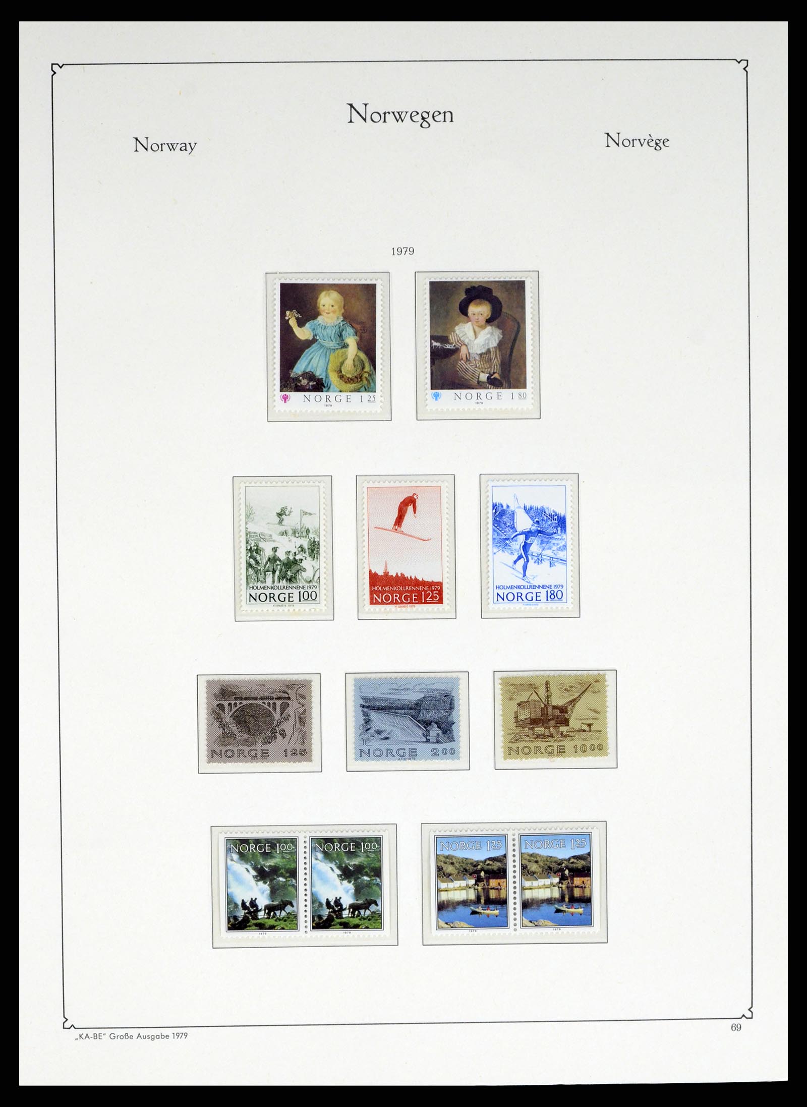 37788 069 - Postzegelverzameling 37788 Noorwegen 1855-2006.