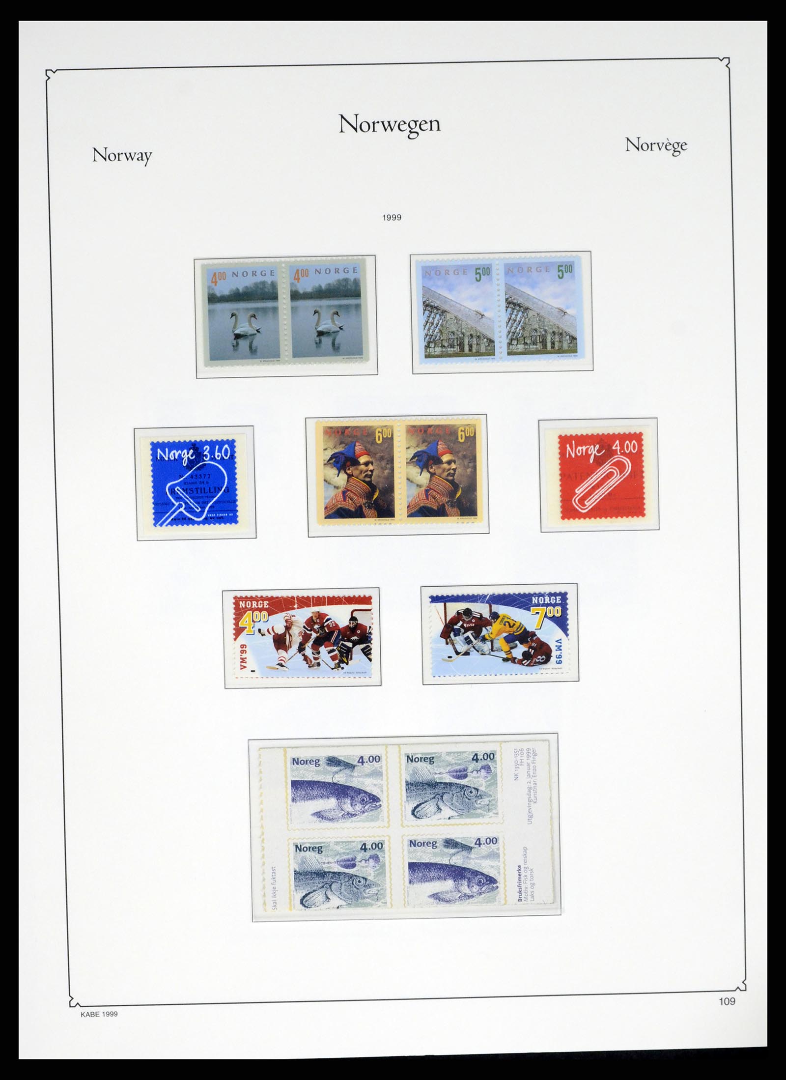 37788 120 - Stamp Collection 37788 Norway 1855-2006.
