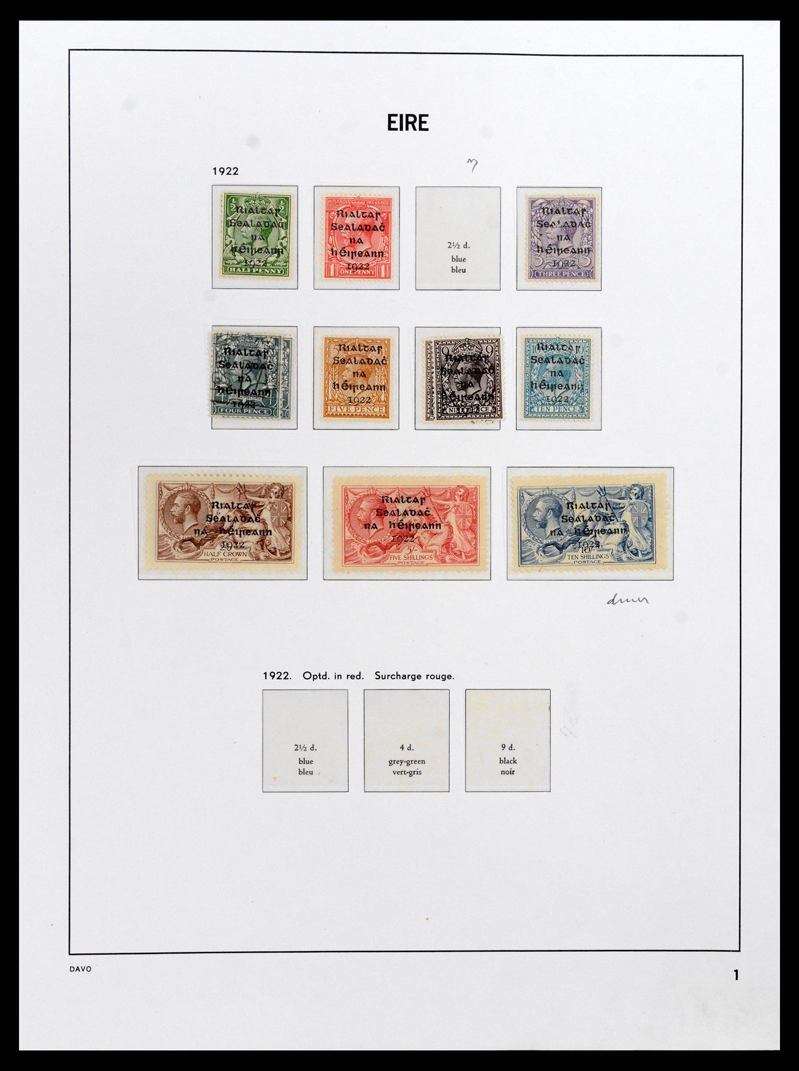 37789 002 - Stamp Collection 37789 Ireland 1922-1995.