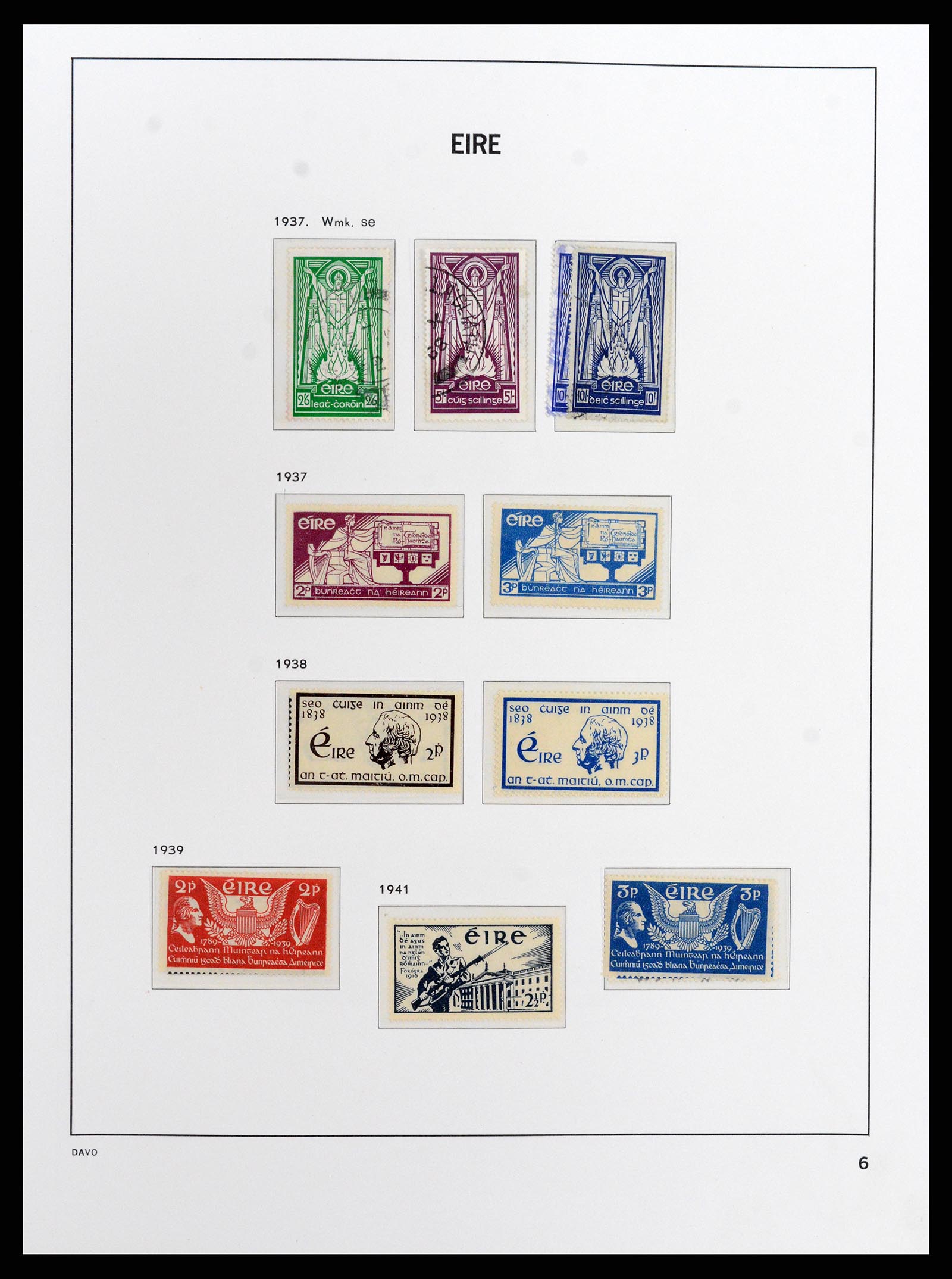 37789 007 - Stamp Collection 37789 Ireland 1922-1995.