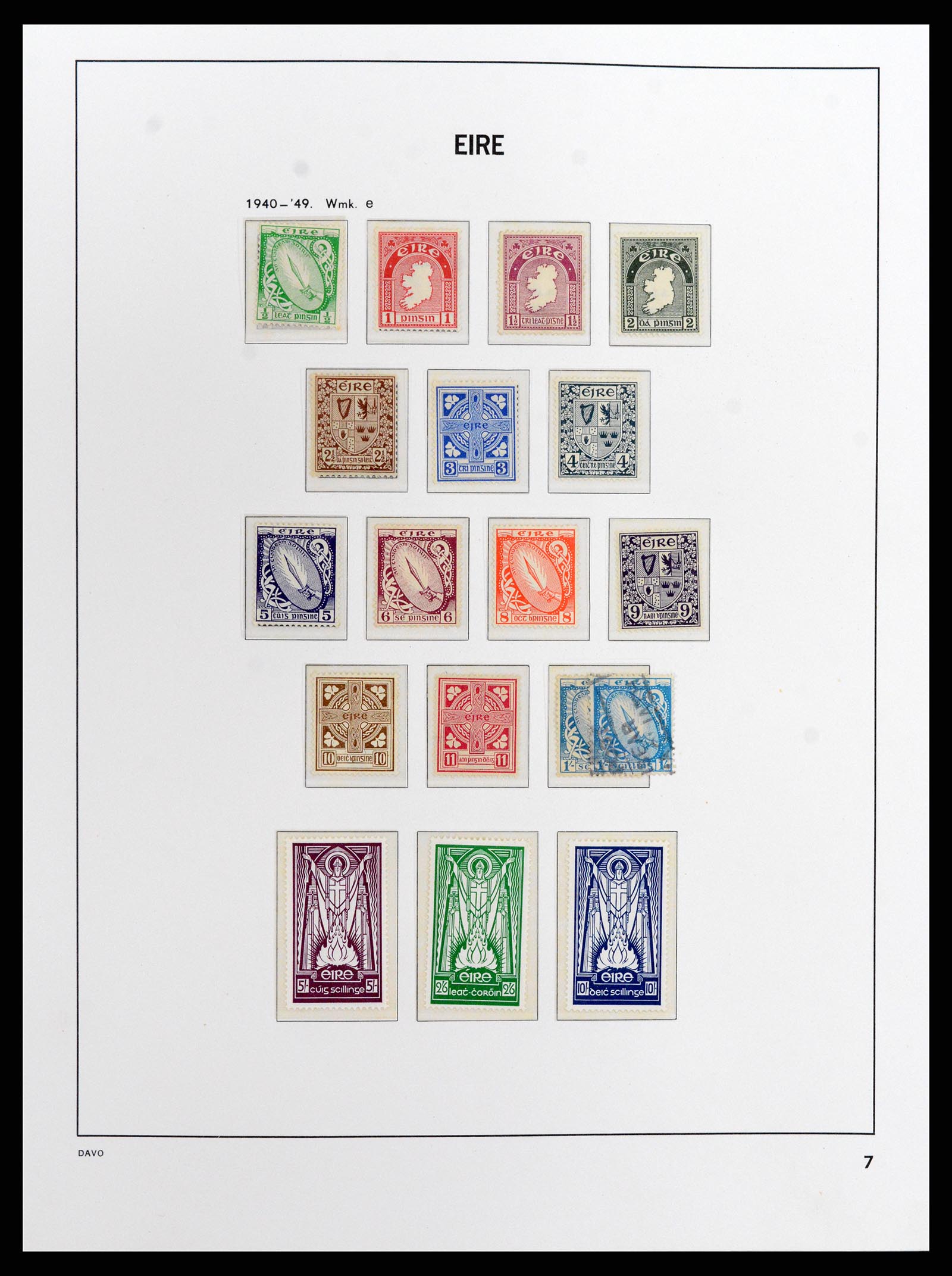 37789 008 - Stamp Collection 37789 Ireland 1922-1995.