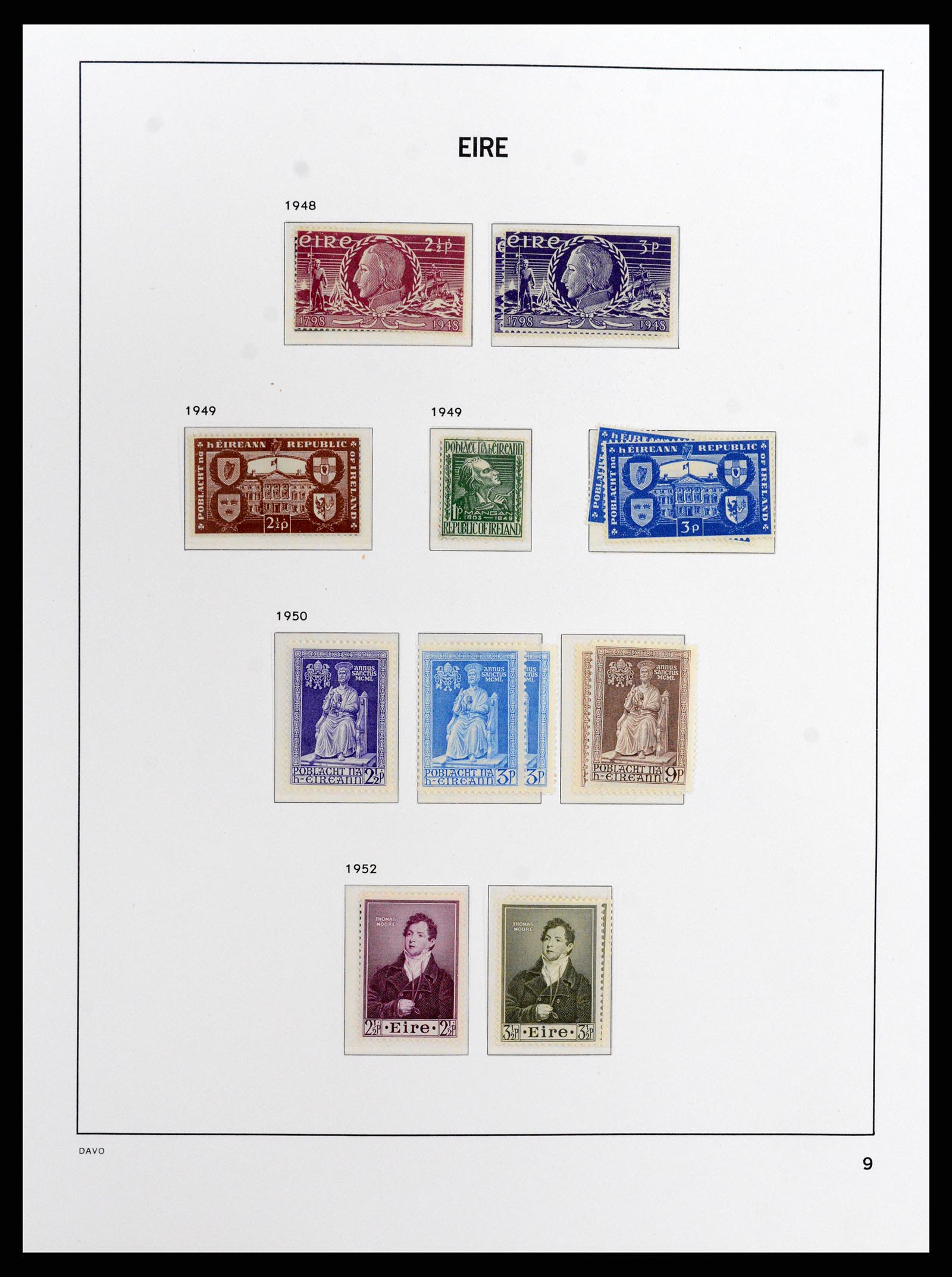 37789 010 - Stamp Collection 37789 Ireland 1922-1995.