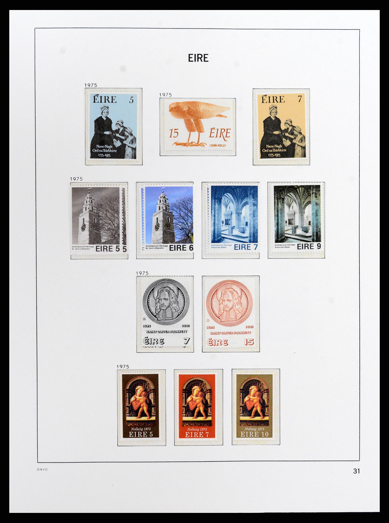 37789 032 - Stamp Collection 37789 Ireland 1922-1995.