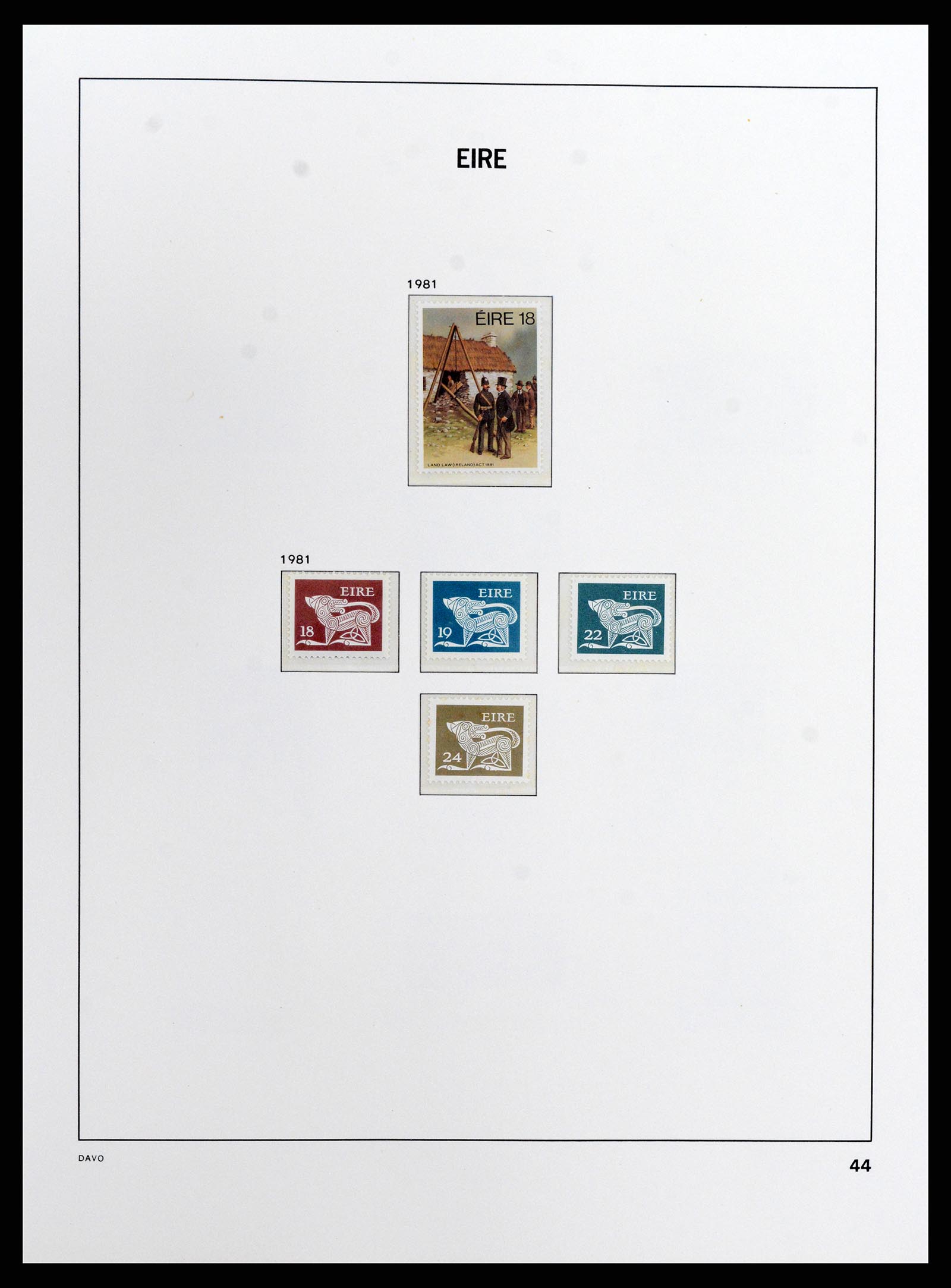 37789 044 - Stamp Collection 37789 Ireland 1922-1995.