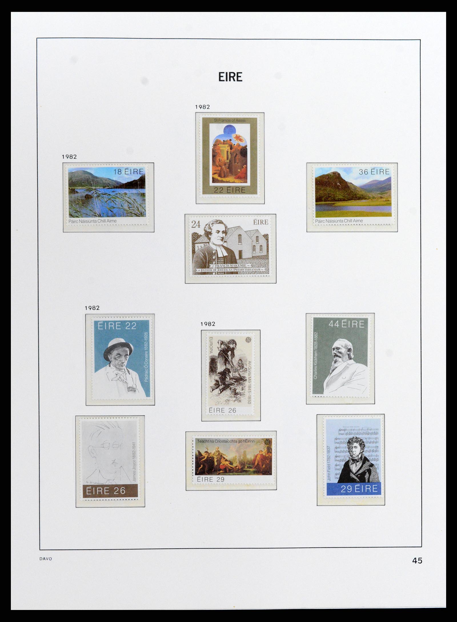 37789 045 - Stamp Collection 37789 Ireland 1922-1995.