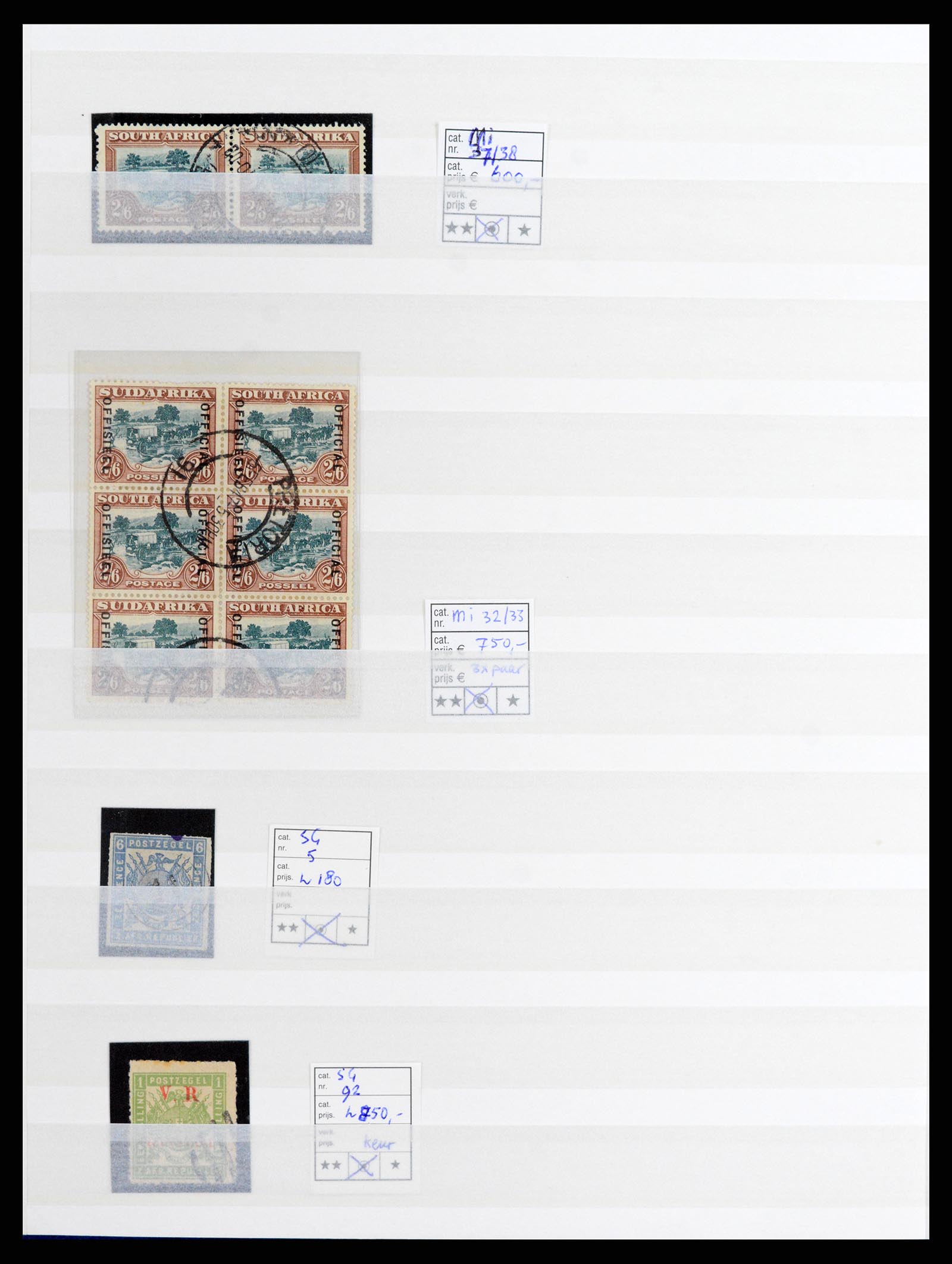 37790 010 - Postzegelverzameling 37790 Engeland en koloniën 1855-1960.
