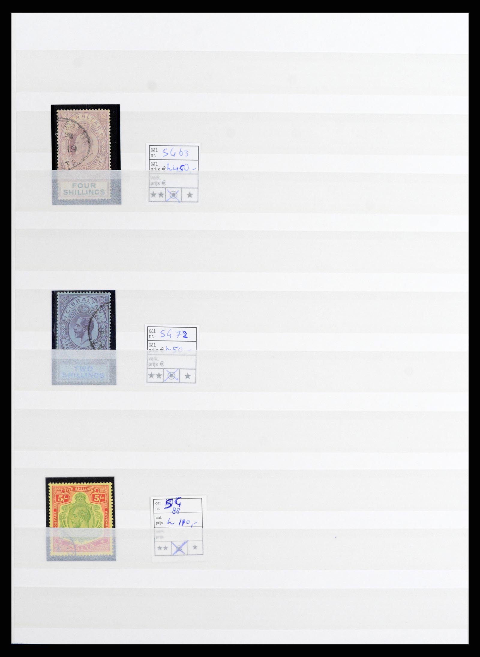 37790 014 - Postzegelverzameling 37790 Engeland en koloniën 1855-1960.