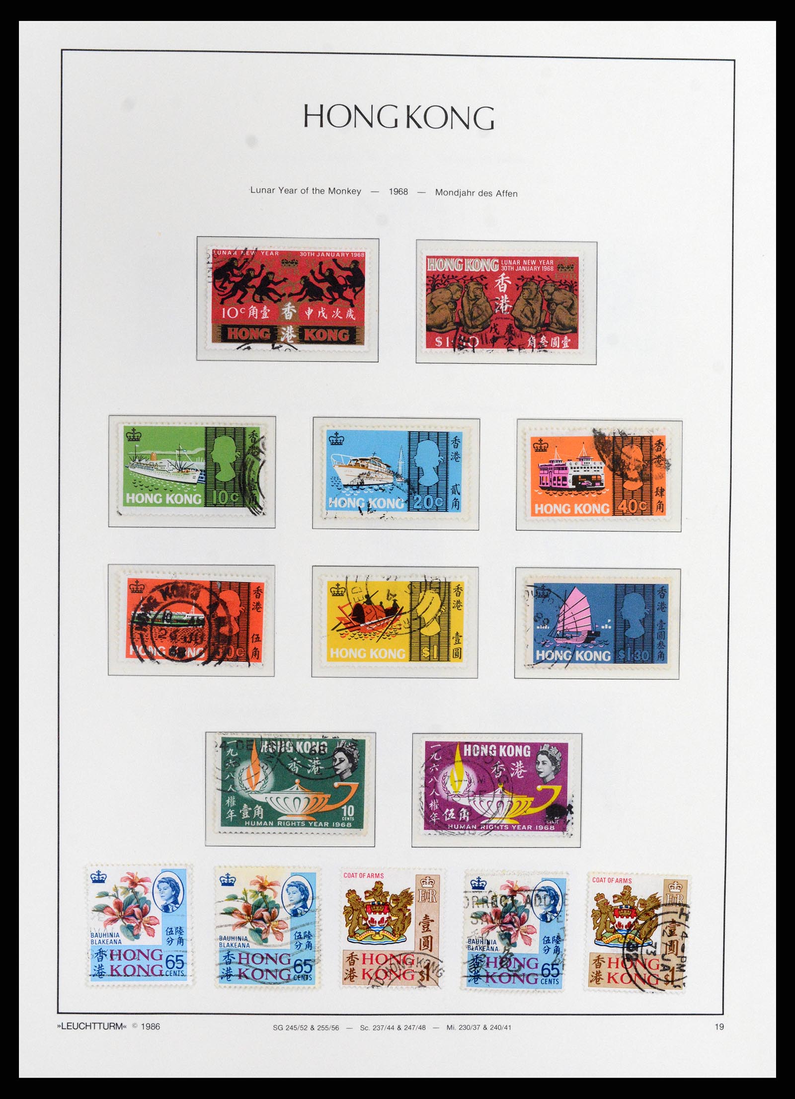 37795 024 - Stamp Collection 37795 Hong Kong 1862-1984.