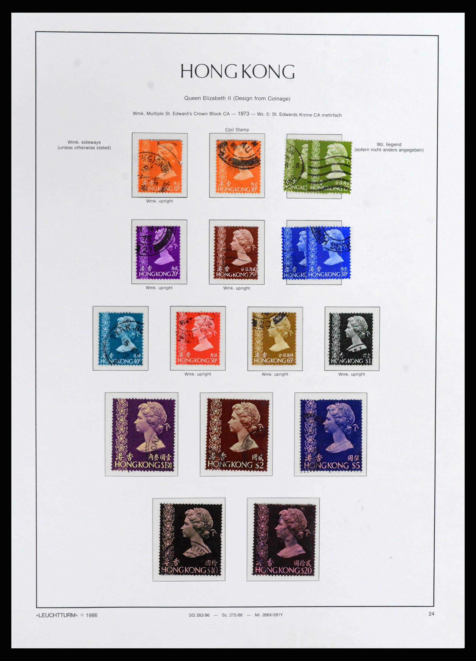 37795 028 - Stamp Collection 37795 Hong Kong 1862-1984.