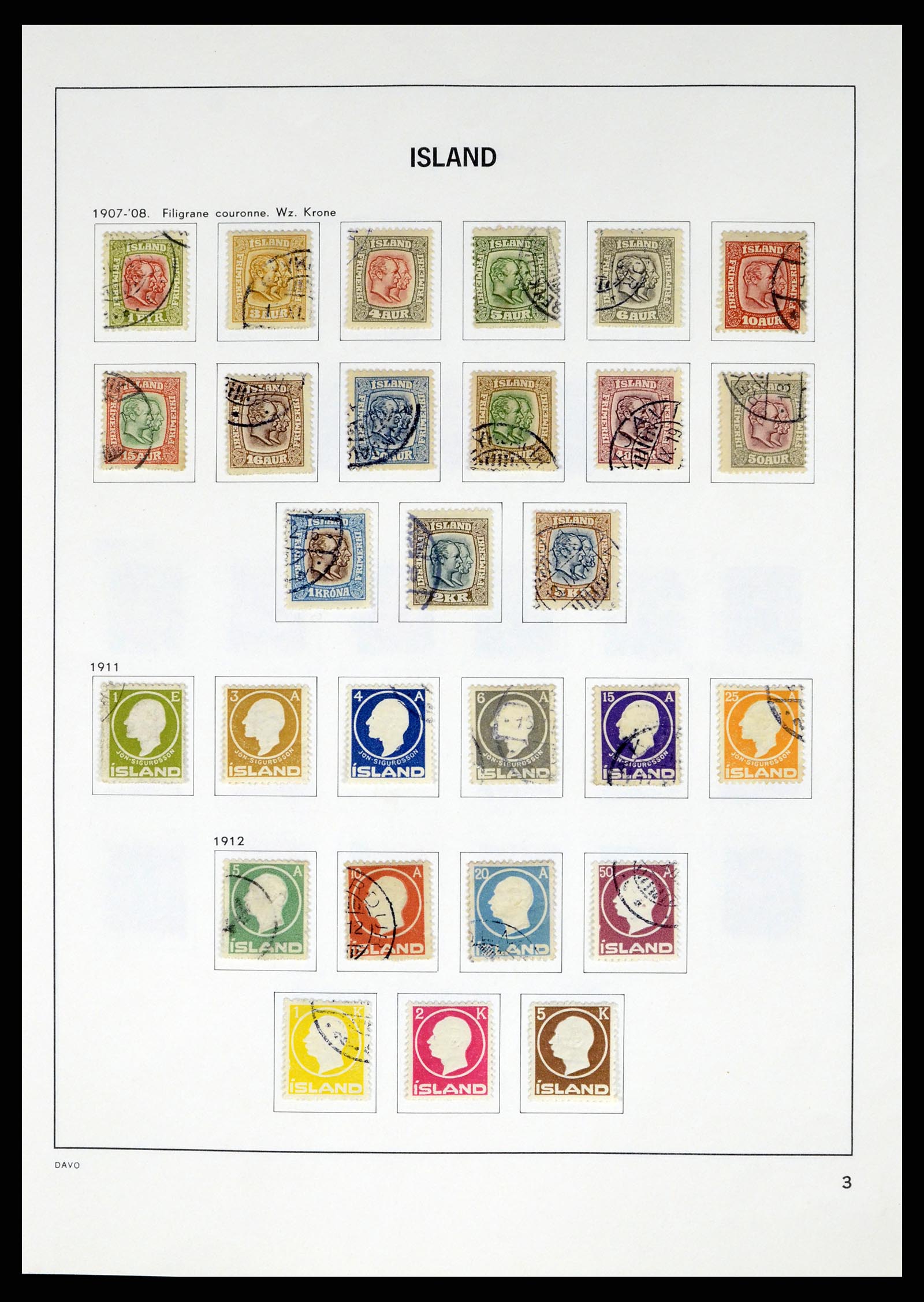 37799 004 - Stamp Collection 37799 Iceland 1873-2019!