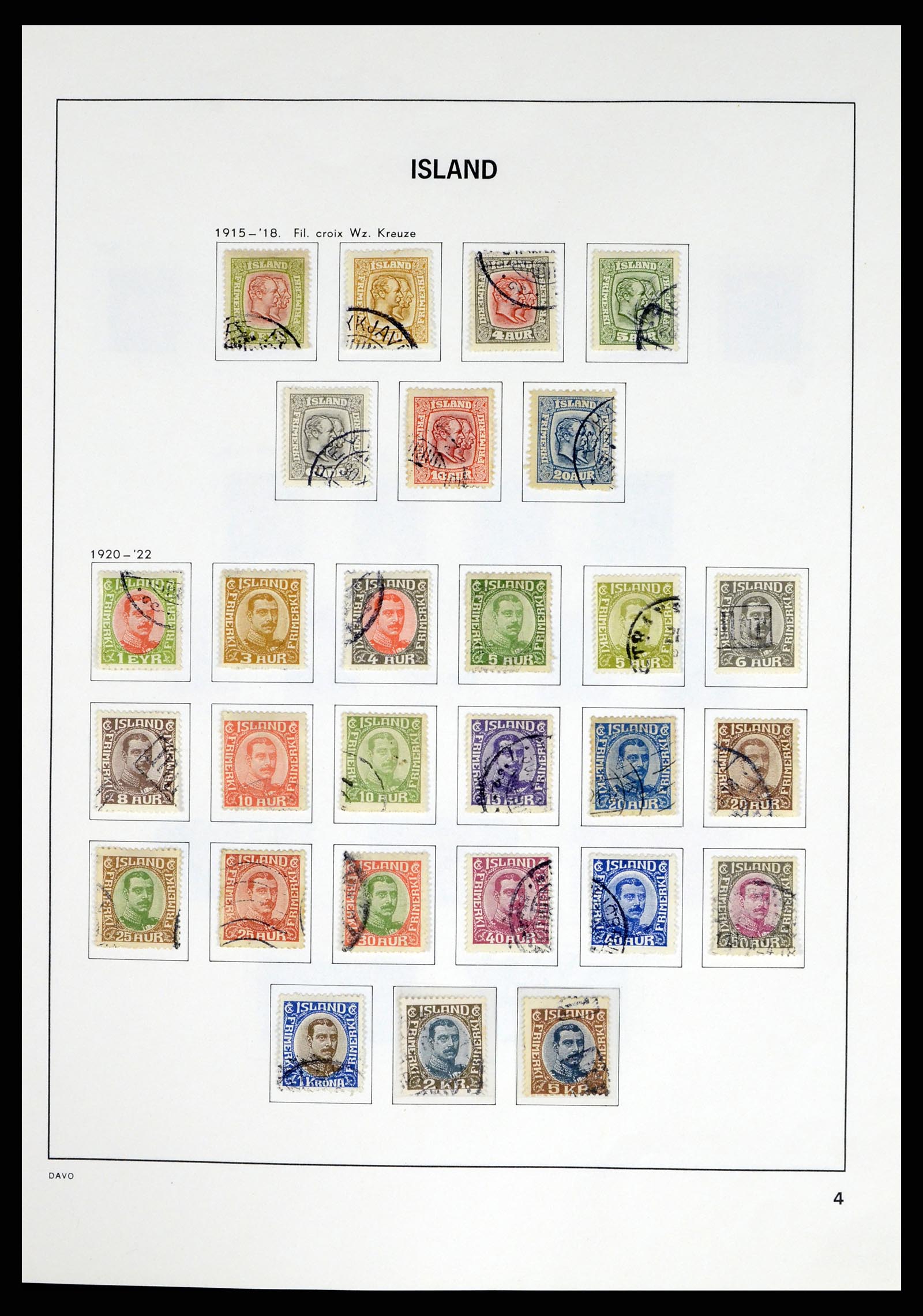 37799 005 - Stamp Collection 37799 Iceland 1873-2019!