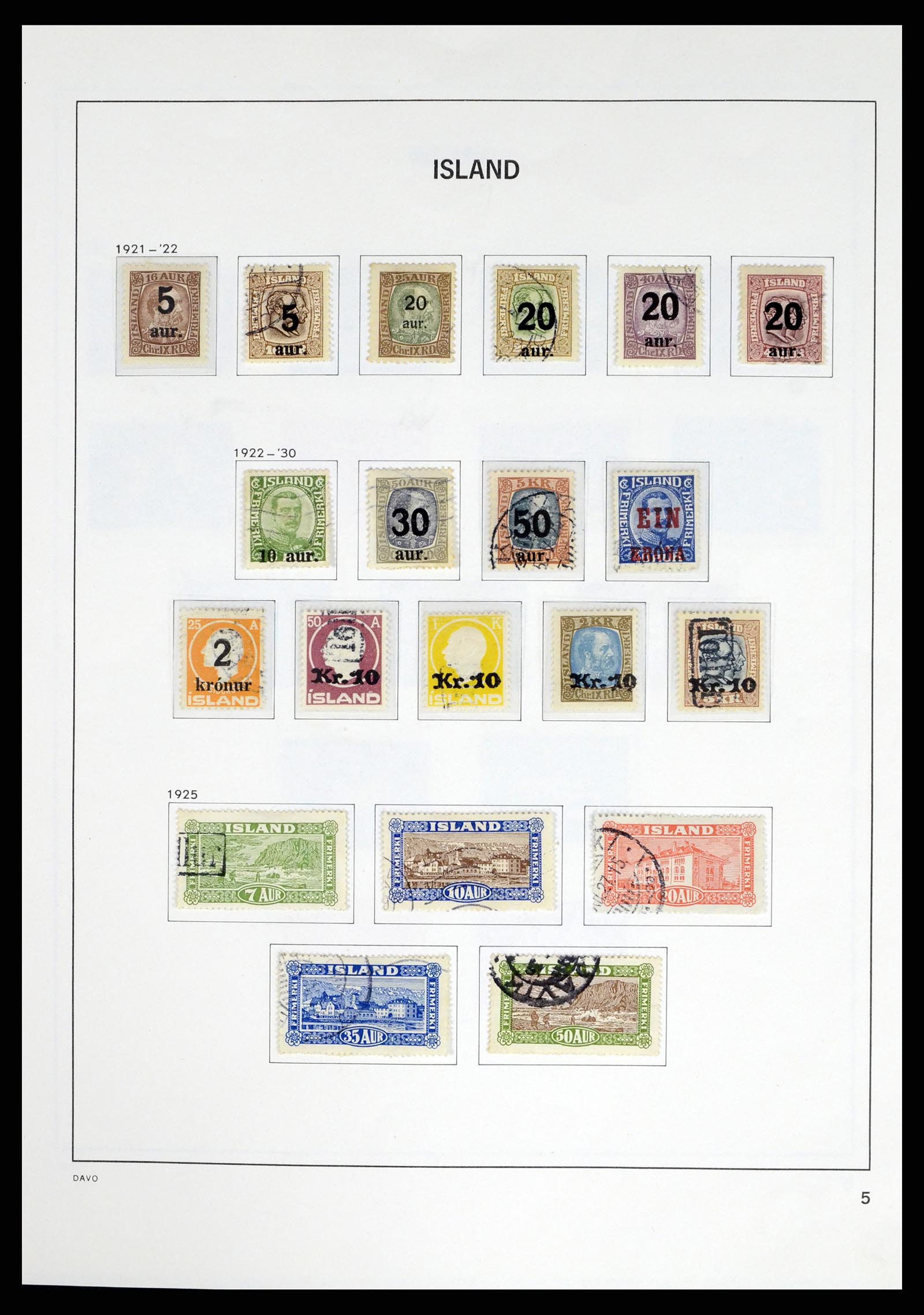 37799 006 - Stamp Collection 37799 Iceland 1873-2019!