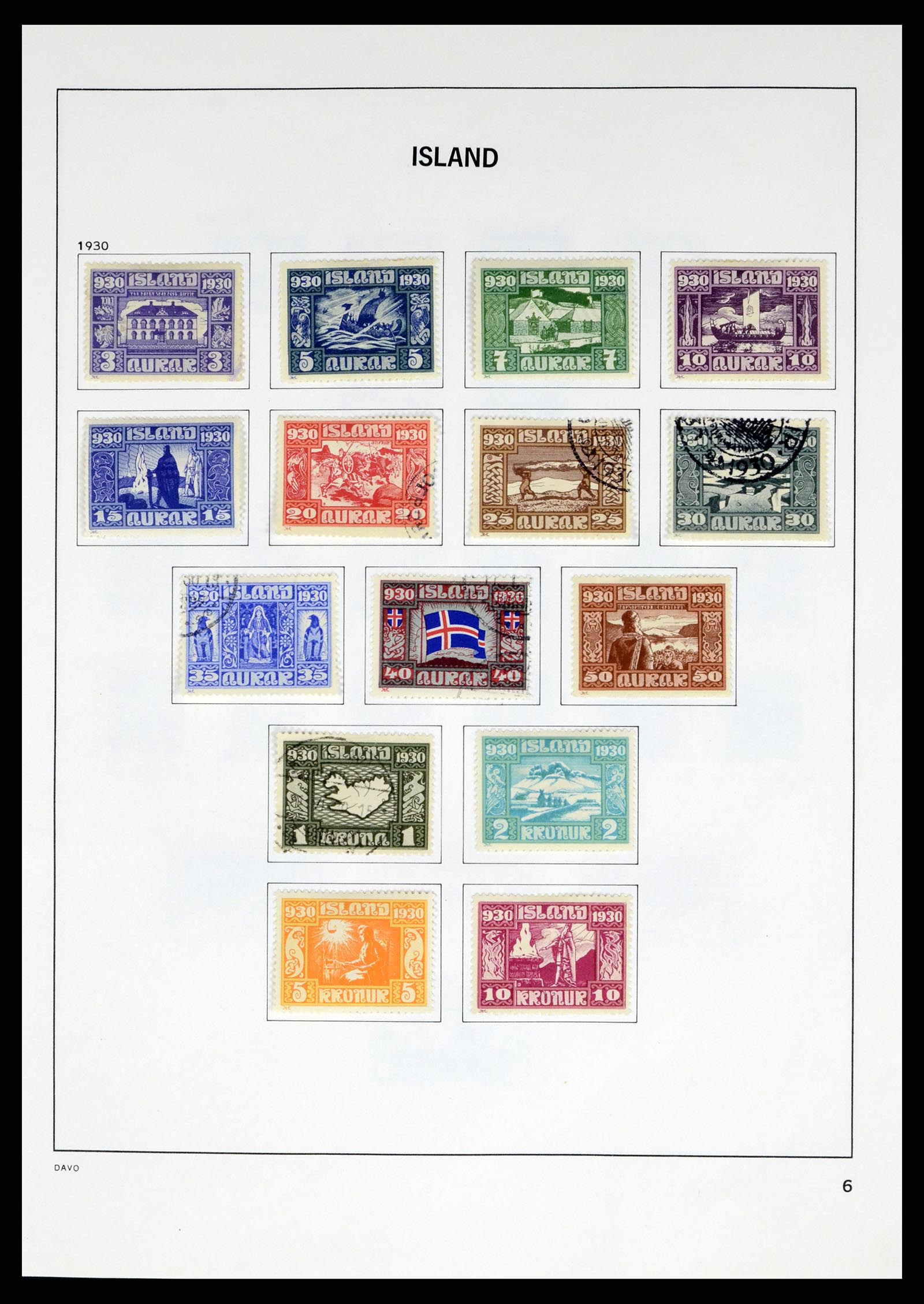 37799 007 - Stamp Collection 37799 Iceland 1873-2019!