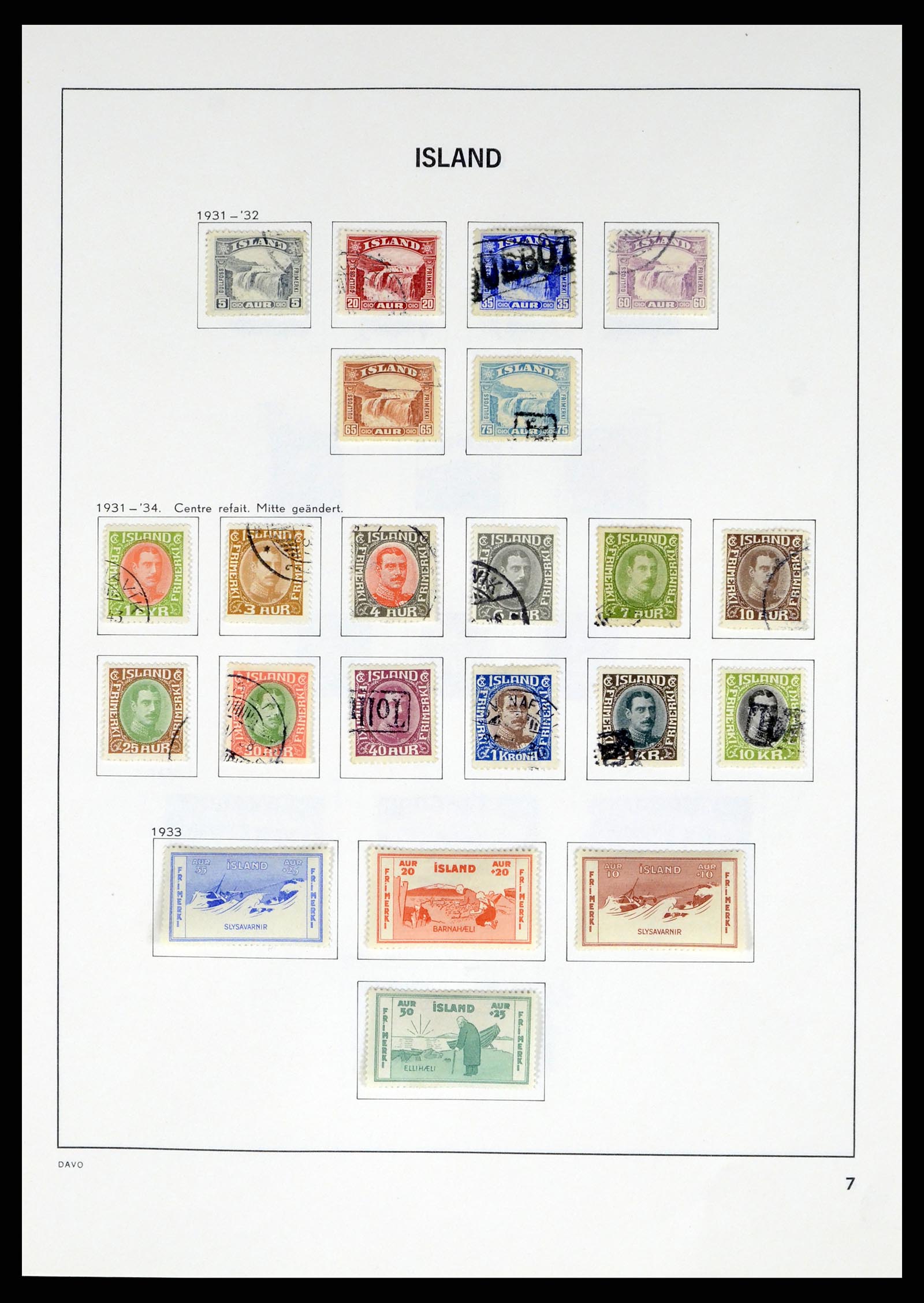 37799 008 - Stamp Collection 37799 Iceland 1873-2019!