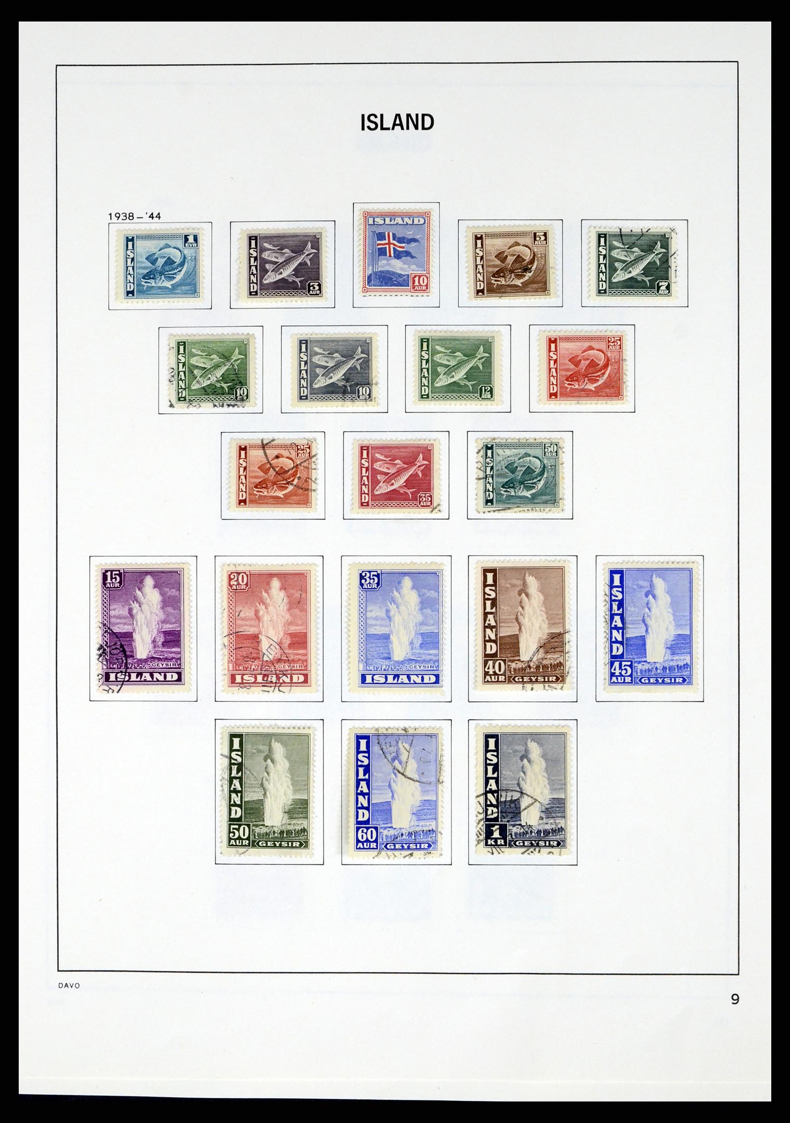 37799 010 - Stamp Collection 37799 Iceland 1873-2019!