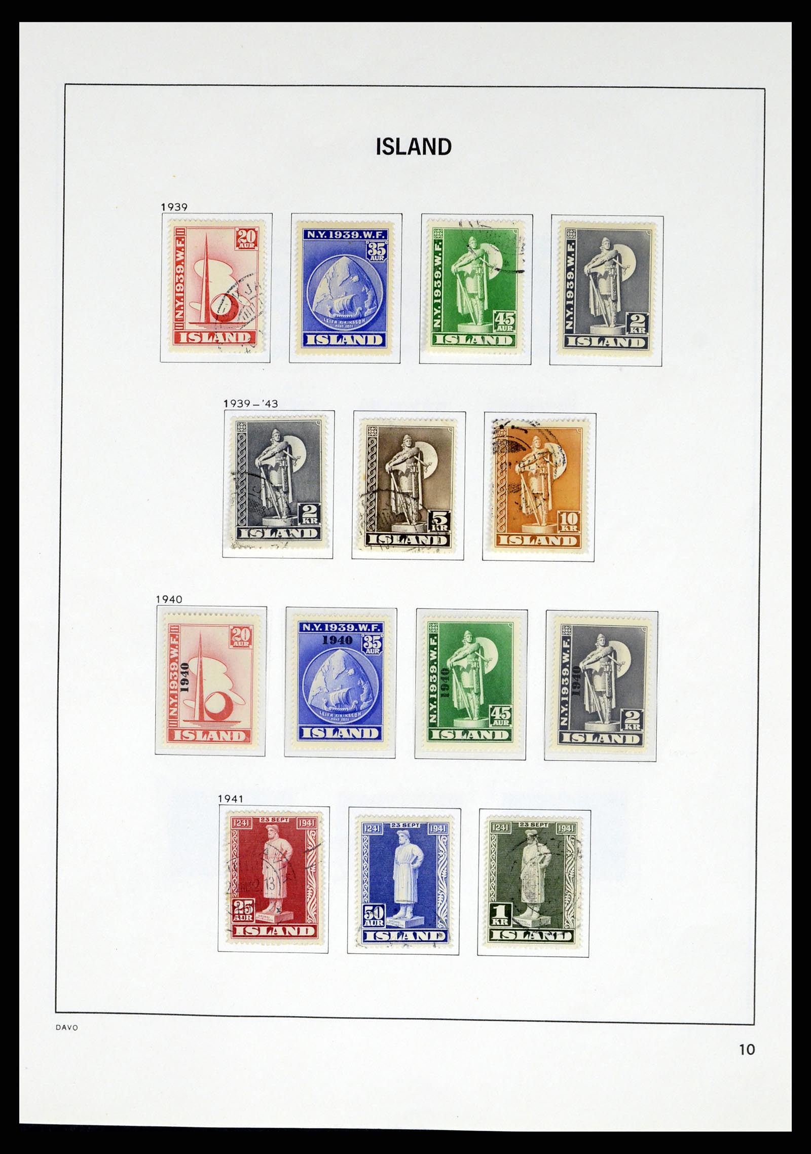 37799 011 - Stamp Collection 37799 Iceland 1873-2019!