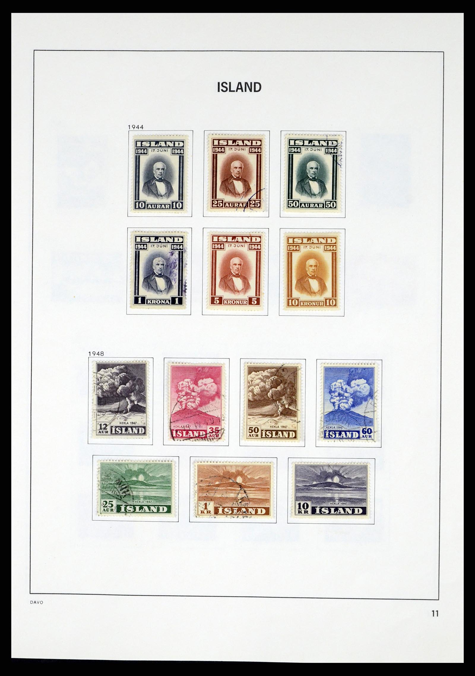 37799 012 - Stamp Collection 37799 Iceland 1873-2019!