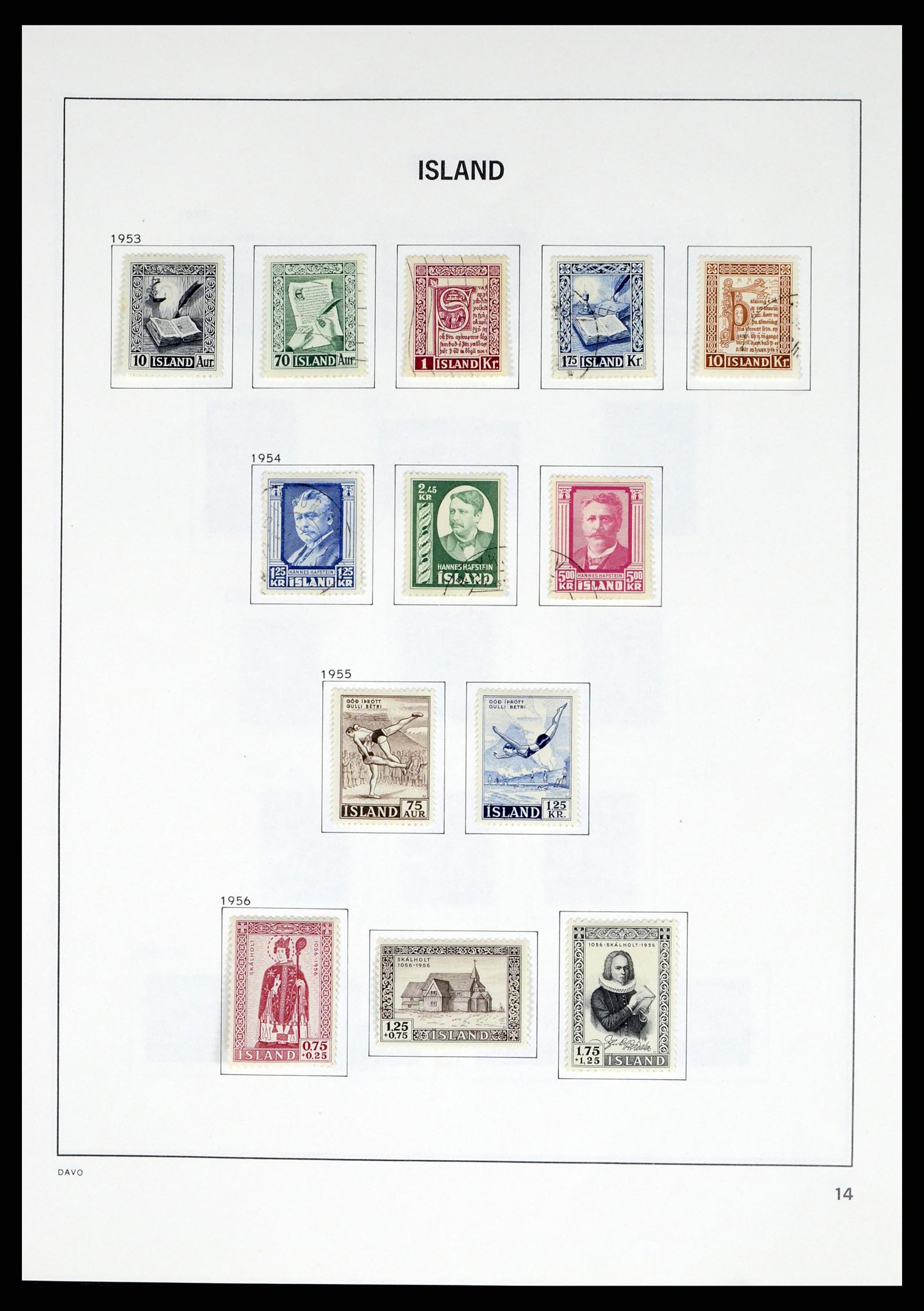 37799 015 - Stamp Collection 37799 Iceland 1873-2019!