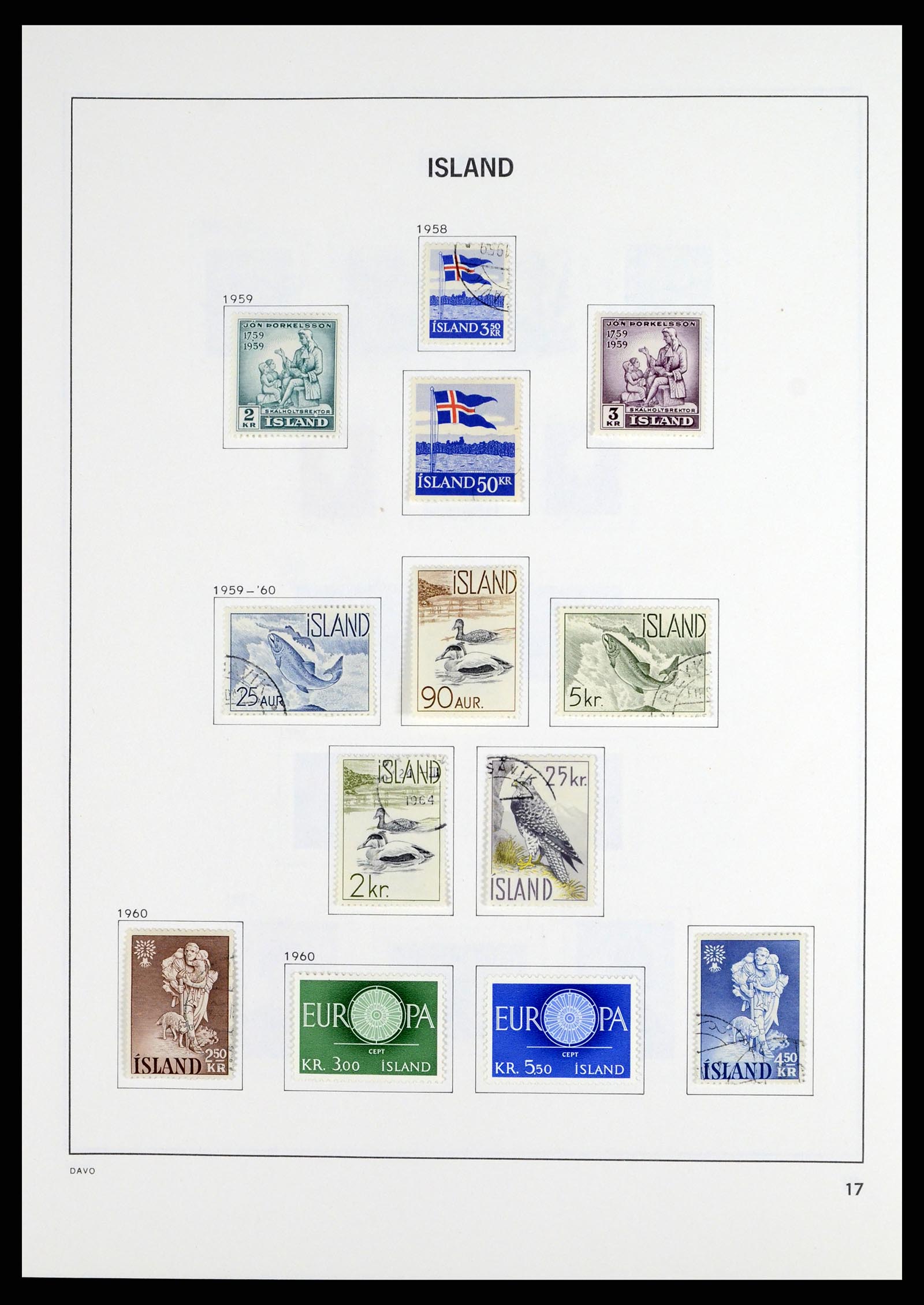 37799 018 - Stamp Collection 37799 Iceland 1873-2019!