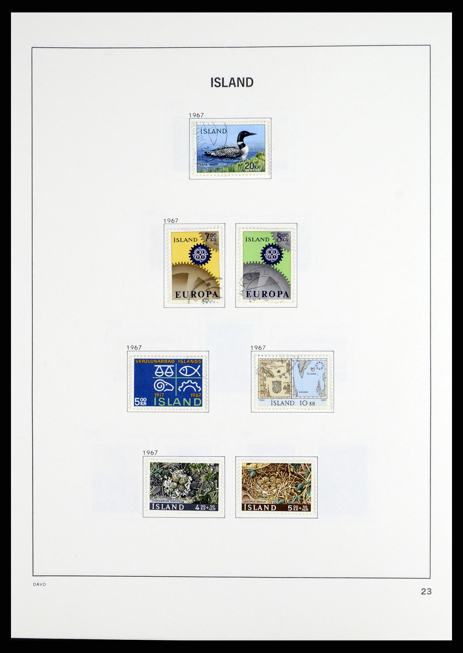 37799 024 - Stamp Collection 37799 Iceland 1873-2019!