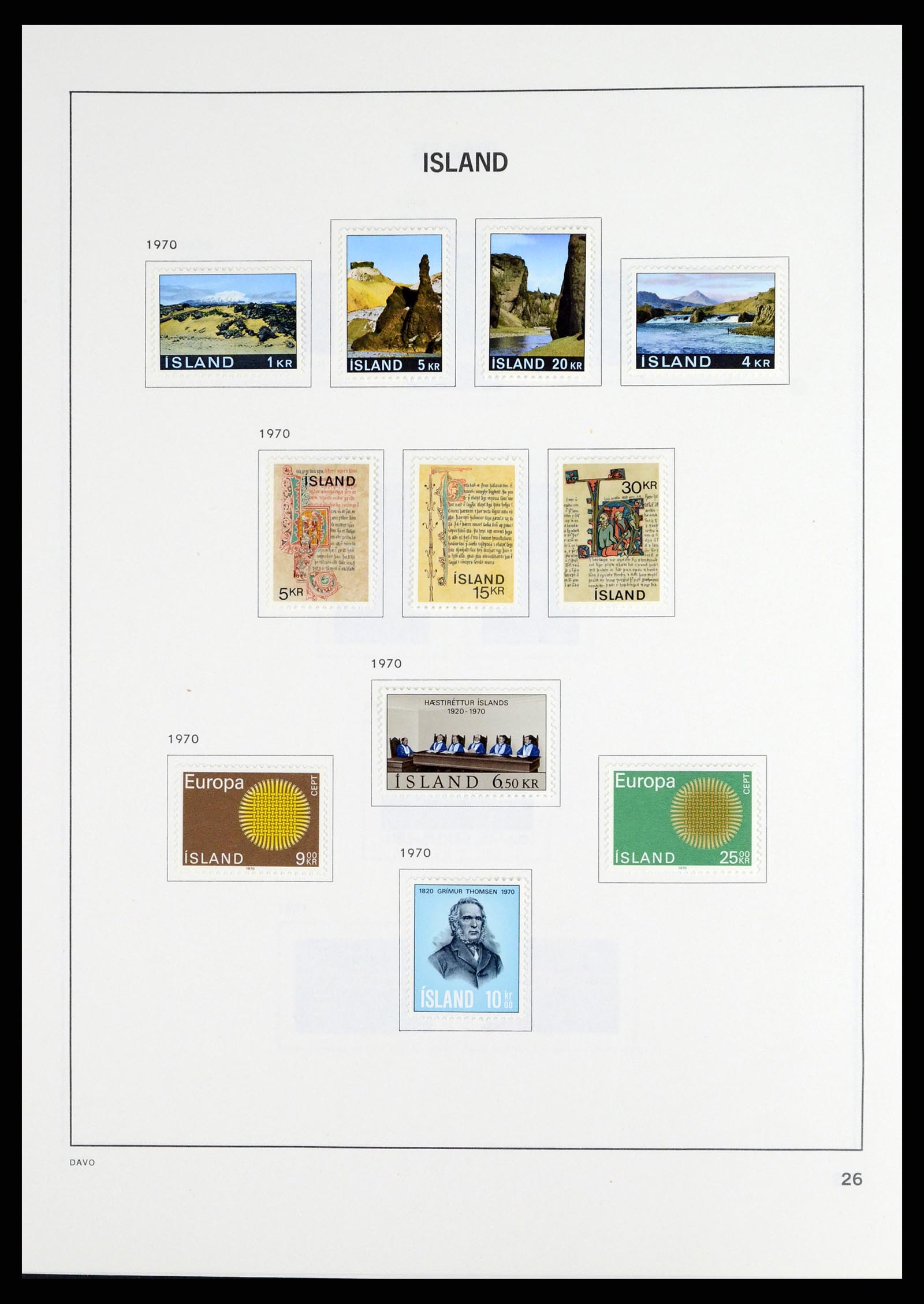 37799 027 - Stamp Collection 37799 Iceland 1873-2019!