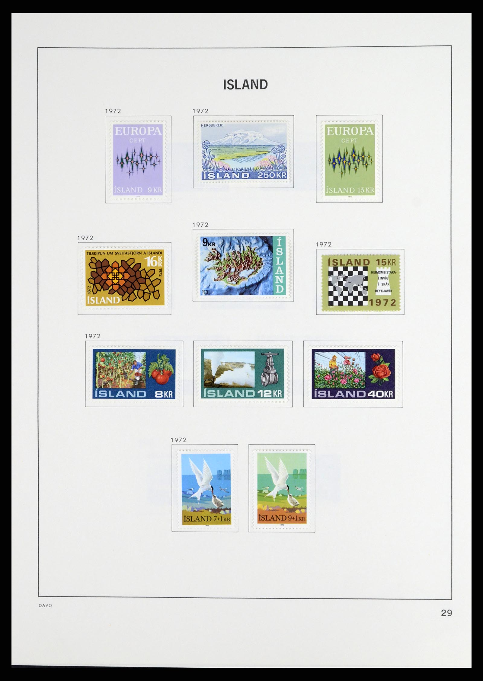 37799 030 - Stamp Collection 37799 Iceland 1873-2019!